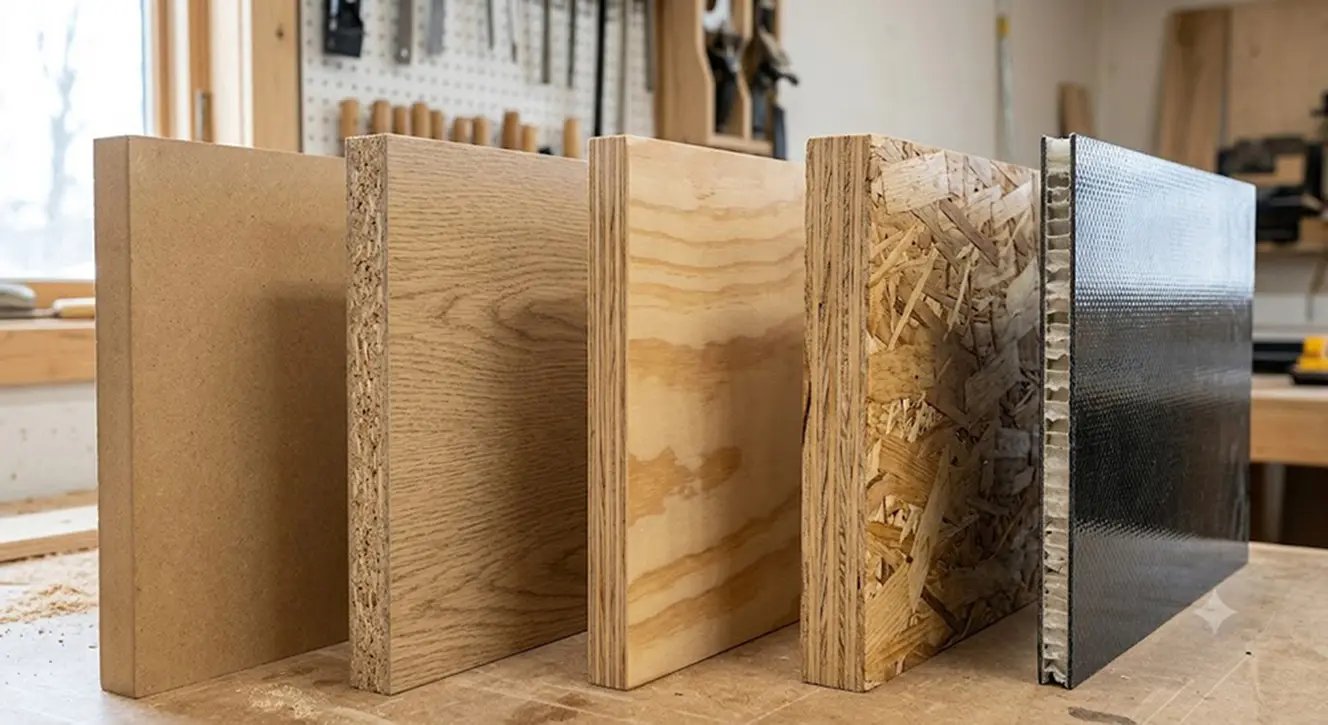 Wood and composite materials