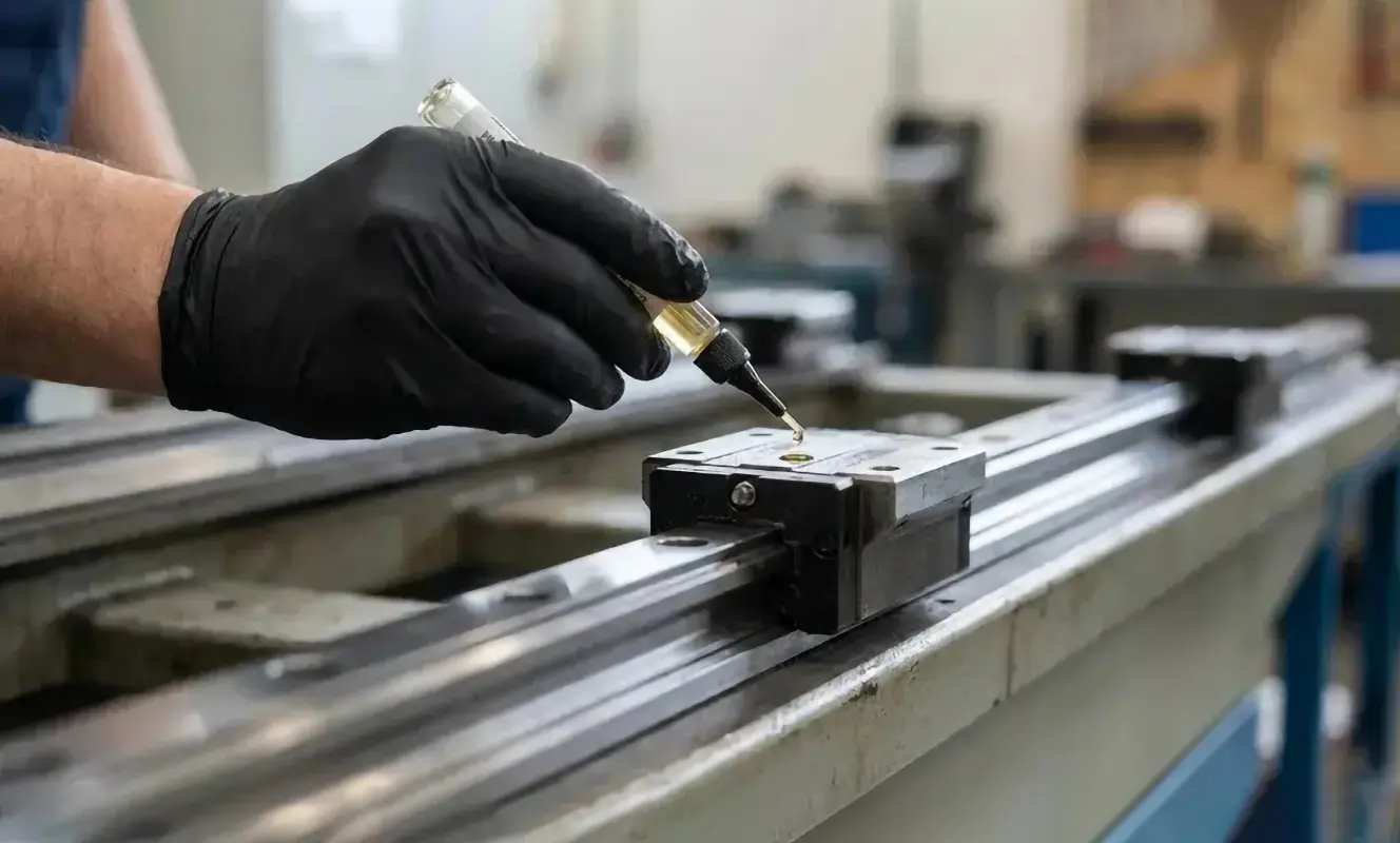 Linear guide lubrication