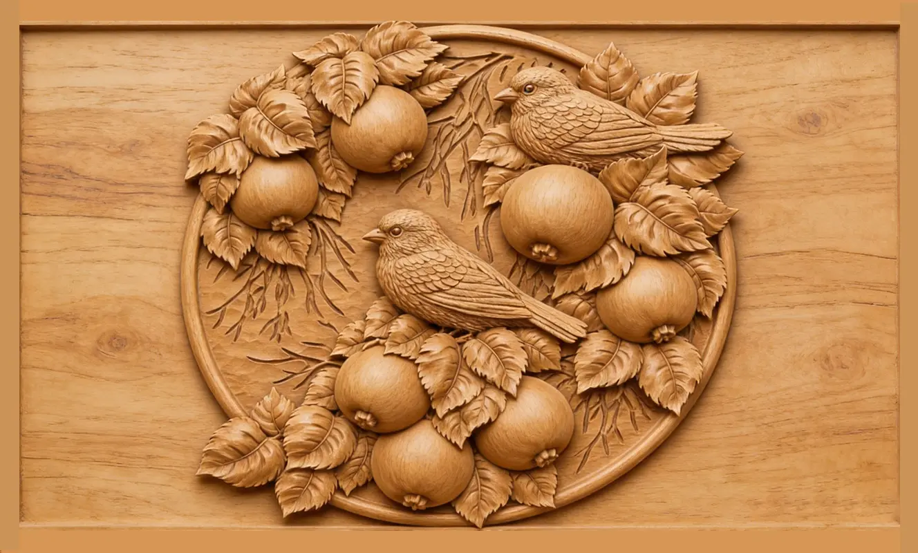 Relief carving
