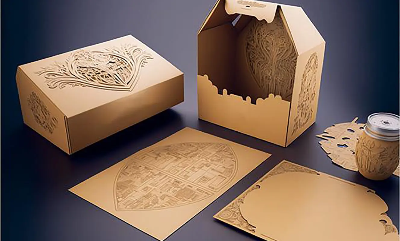 CO2 laser cutting machine used for paper engraving CO2 laser cutting machine engraving intricate patterns on paper with fine details and precision