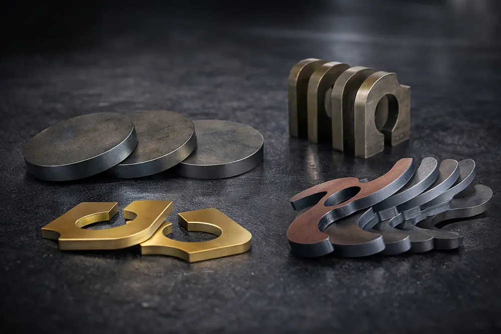 Fiber laser Cutter samples
