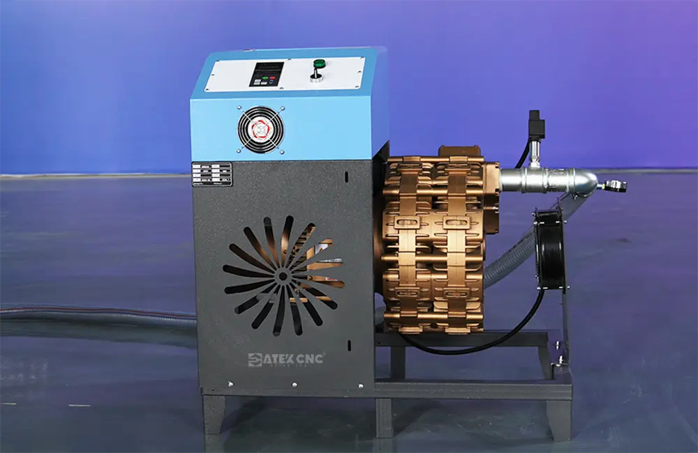 Spire CNC router vacuum pump