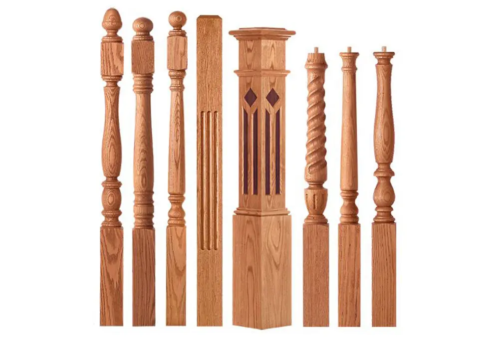 CNC wood lathe Staircase column