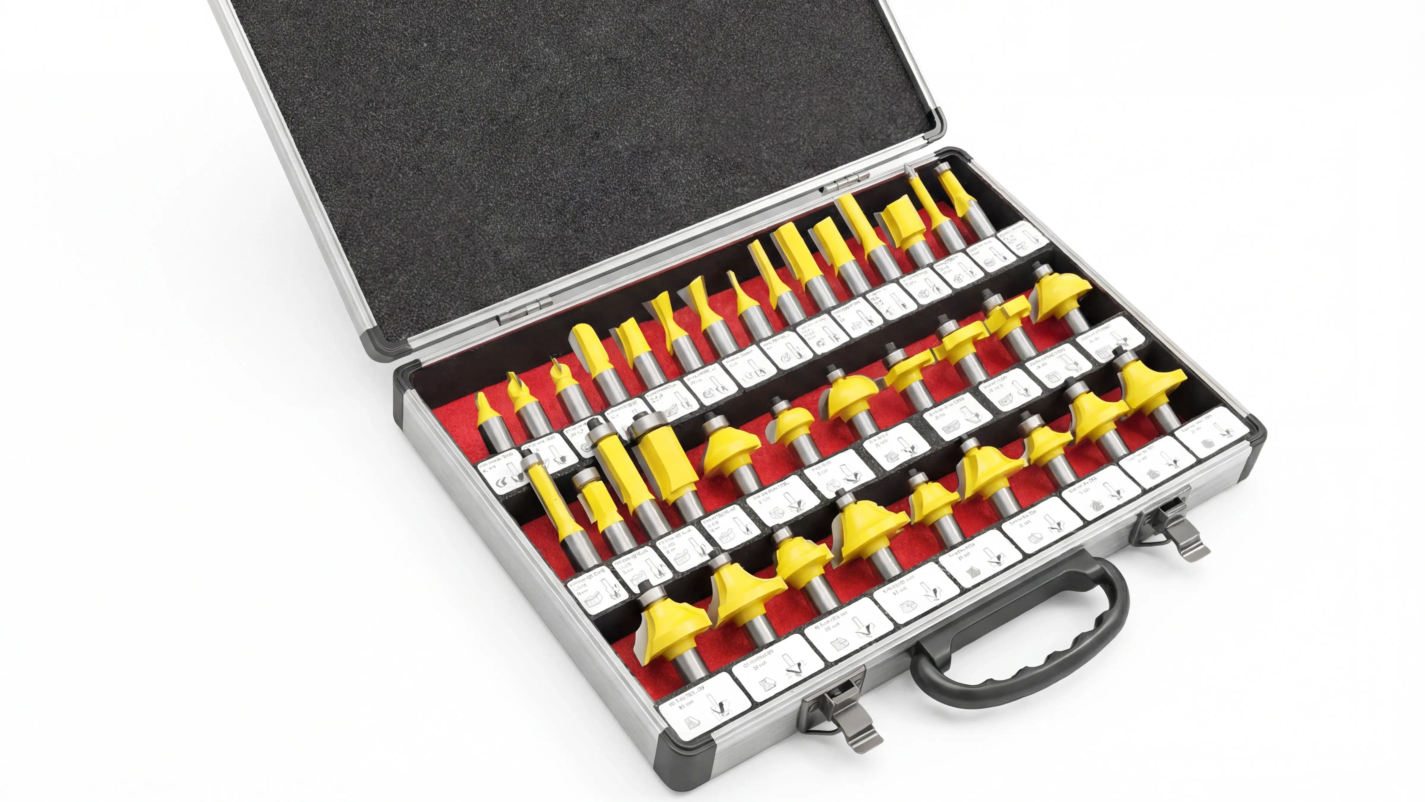 Tool set of Spire 1325 CNC router with flood cooling