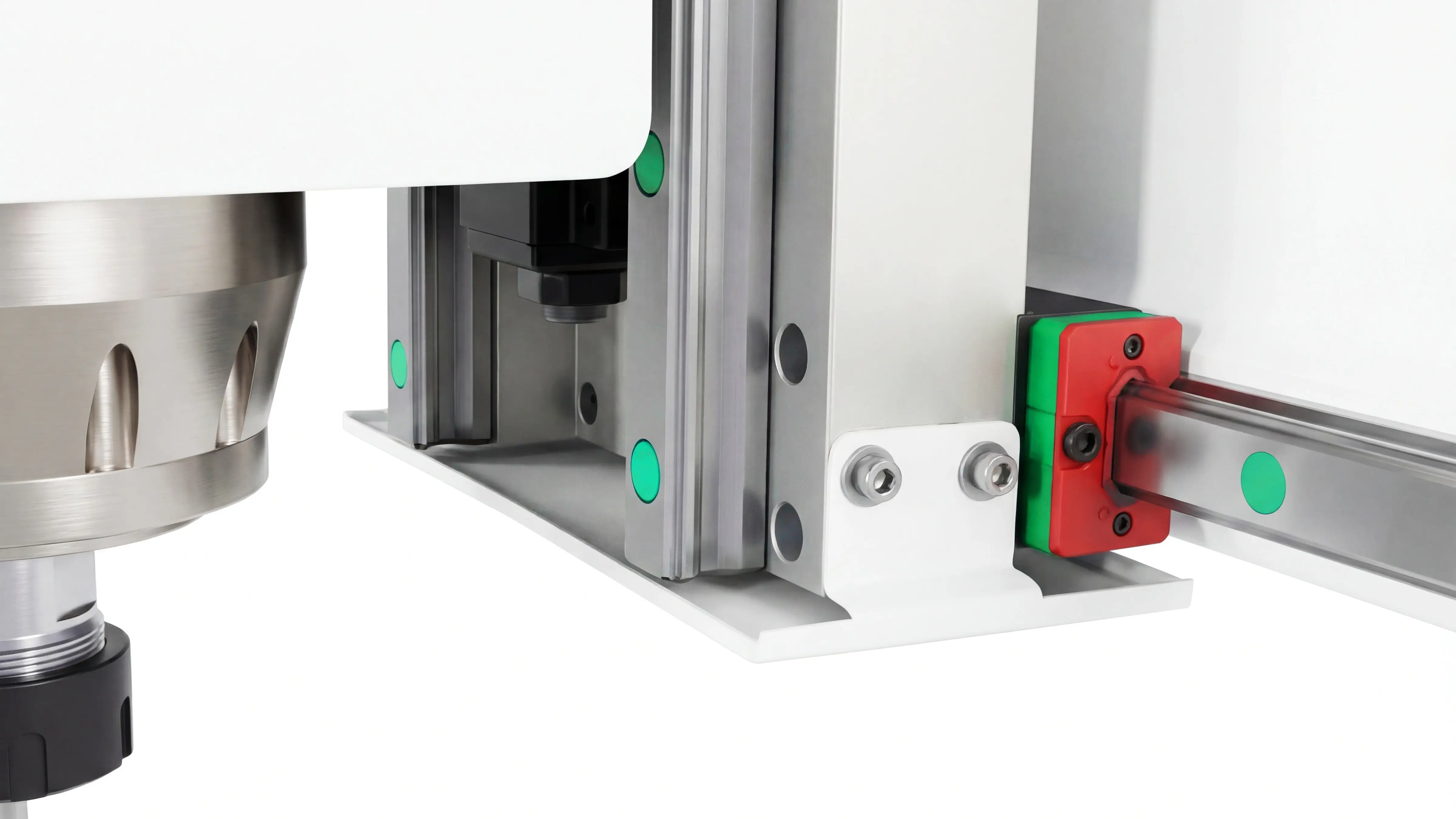 Oil drip tray for Spire 1325 CNC router with flood cooling