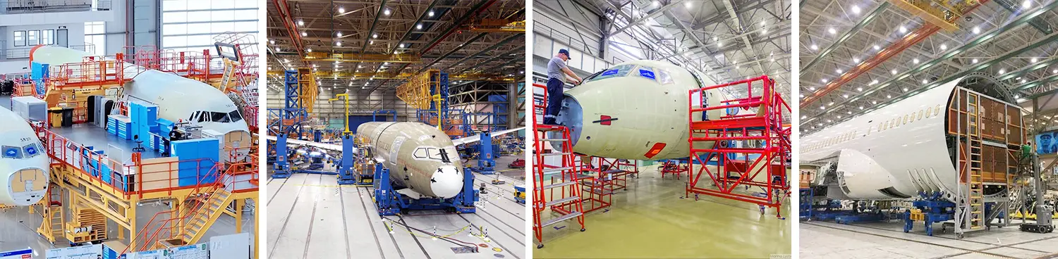 Applications of 3D 5-axis fiber laser cutting machines in the aerospace industry: aircraft airframes, wing components, landing gear, etc. Applications of 3D 5-axis fiber laser cutting machines in the aerospace industry: aircraft airframes, wing components, landing gear, etc.