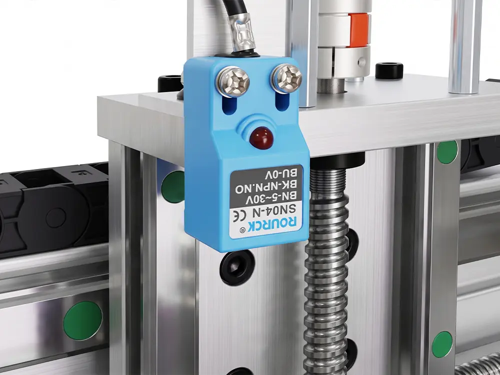 Desktop CNC Router Axis Limit Protection System CNC router is equipped with an axis limit switch system that provides additional protection during operation