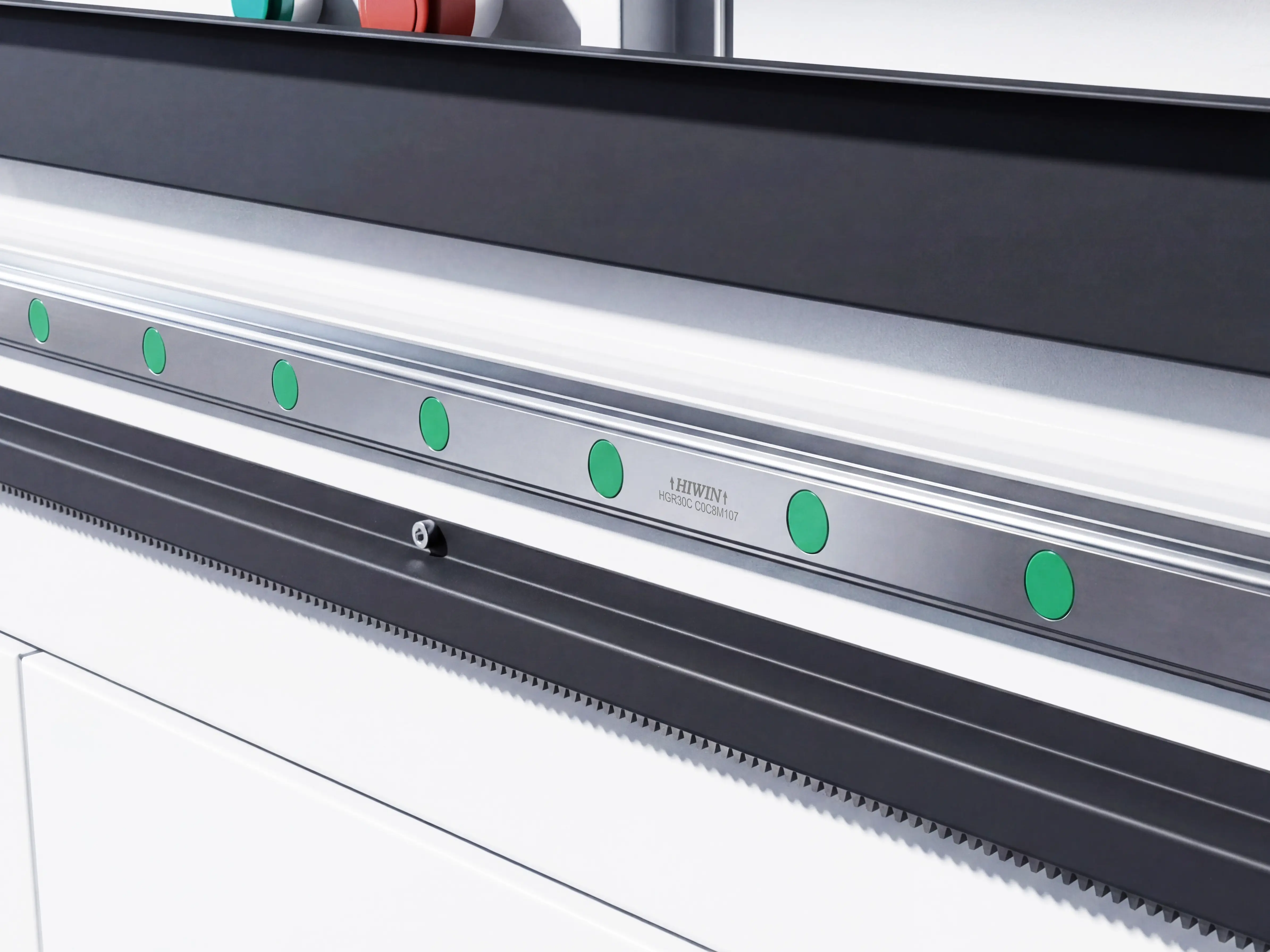 Hiwin (Taiwan) P level 30 linear guideways of Spire 2130 ATC CNC router