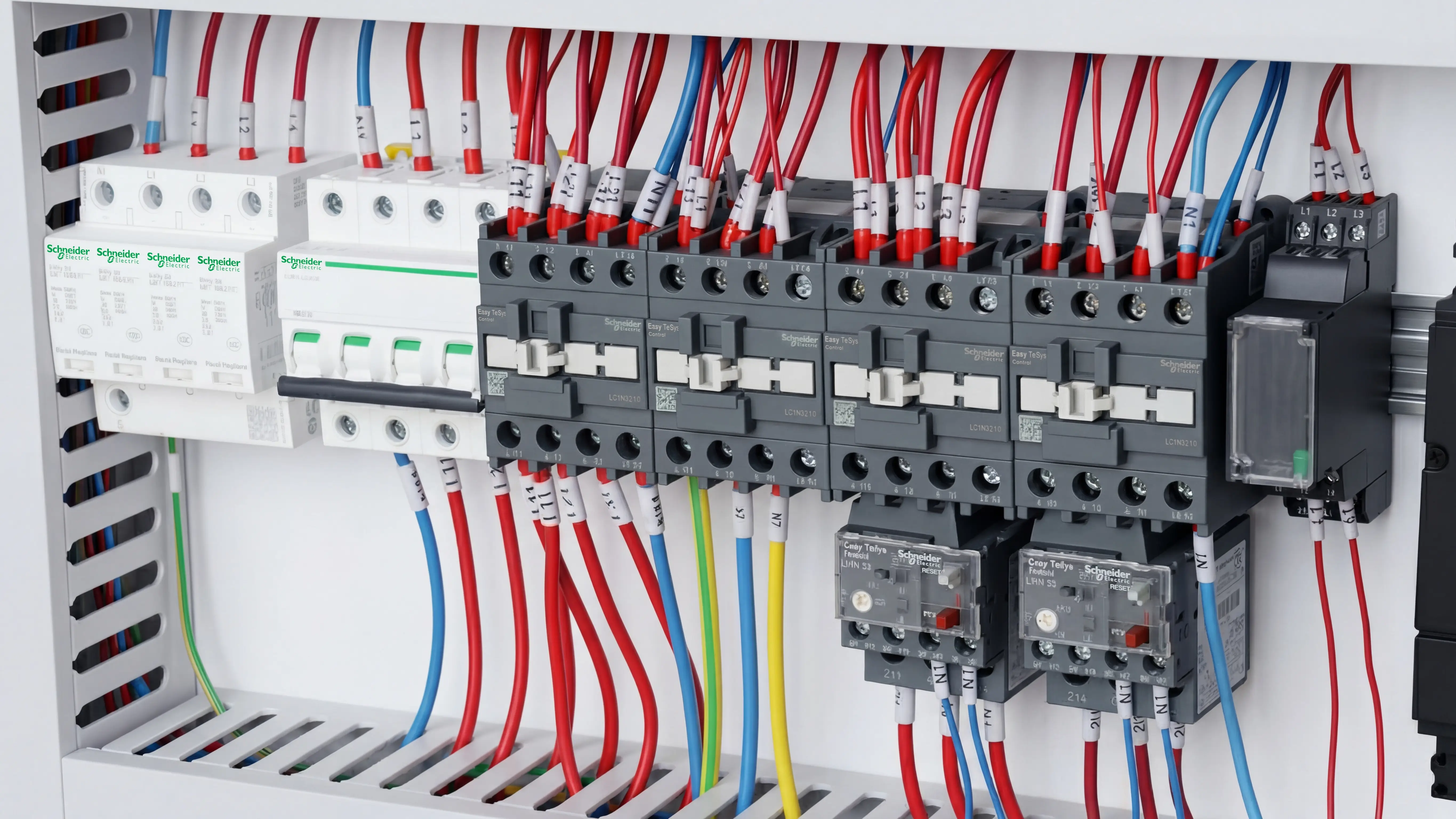 Schneider electrical components of Spire 2130 ATC CNC router
