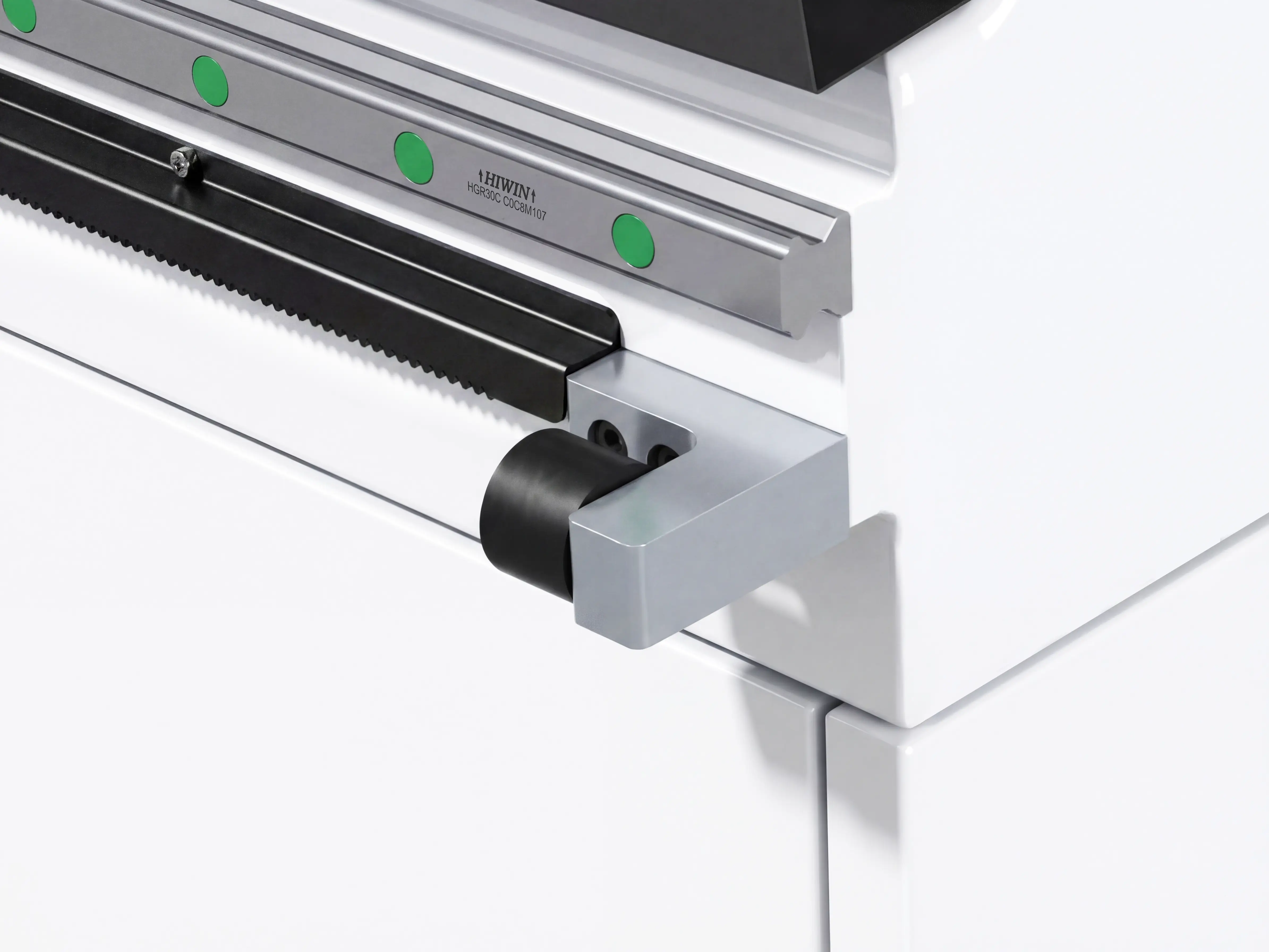 High-strength aluminum alloy limit bumpers of Spire 2130 ATC CNC router