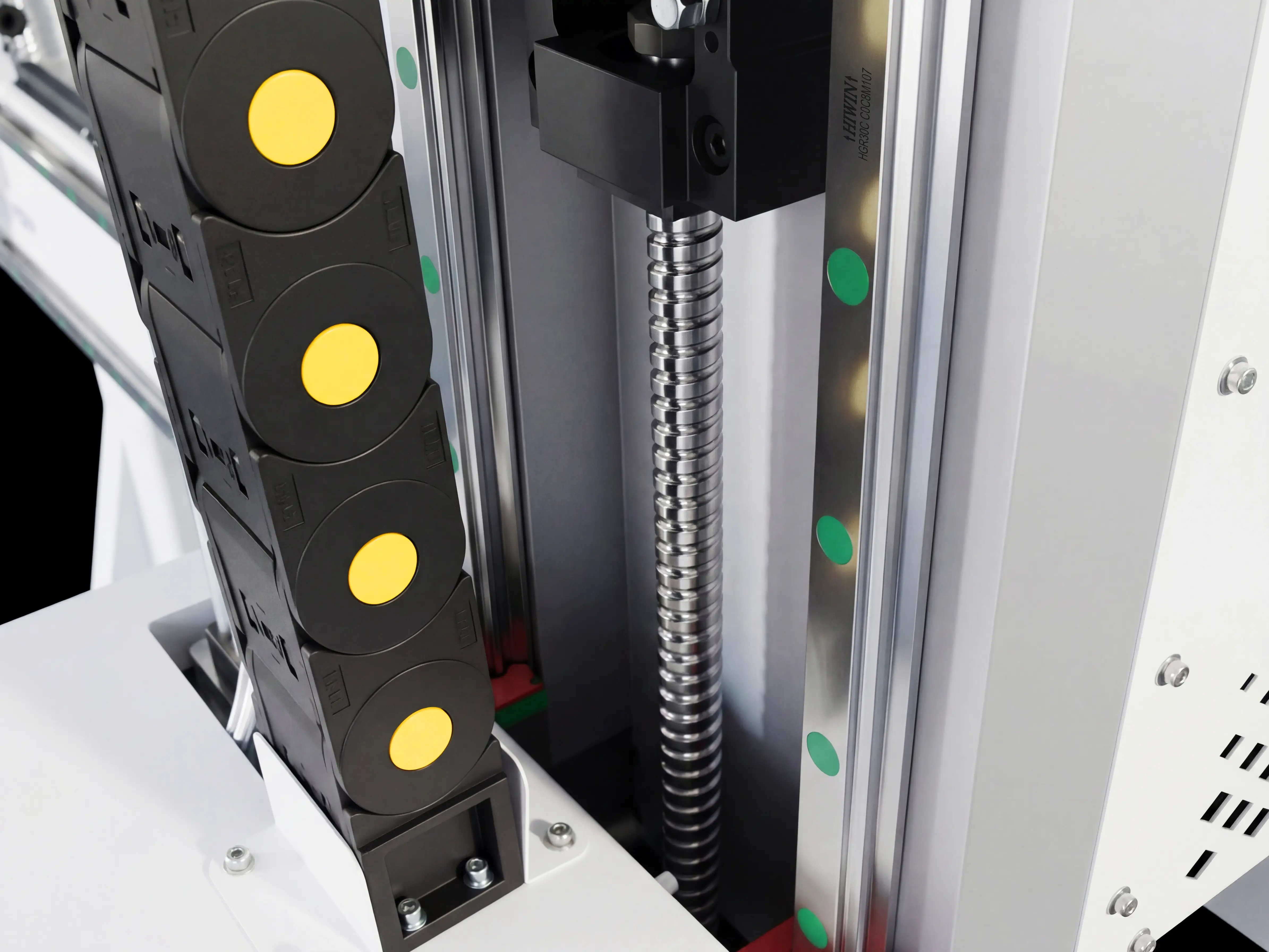 TBI (Taiwan) Ground ball screws of Spire 2130 ATC CNC router