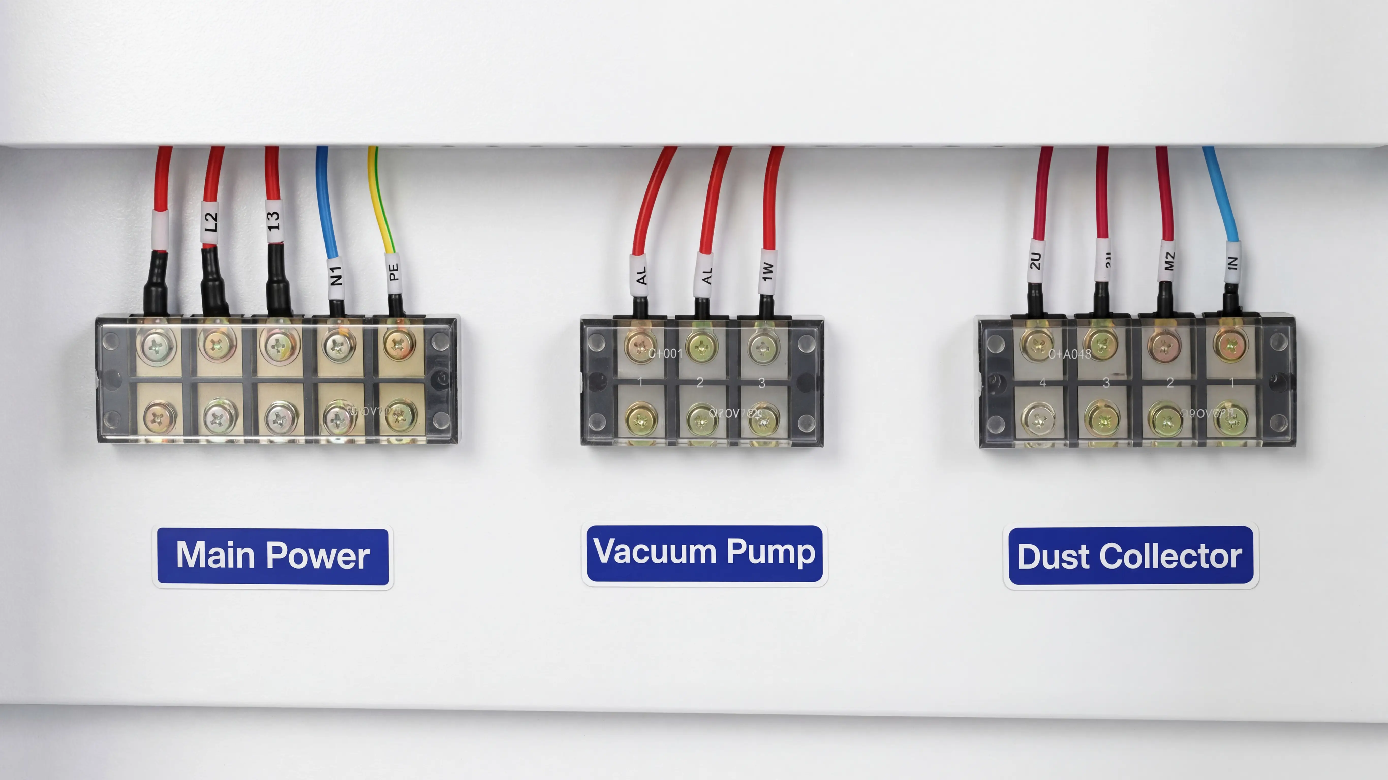 High-quality terminal blocks of Spire 2130 ATC CNC router