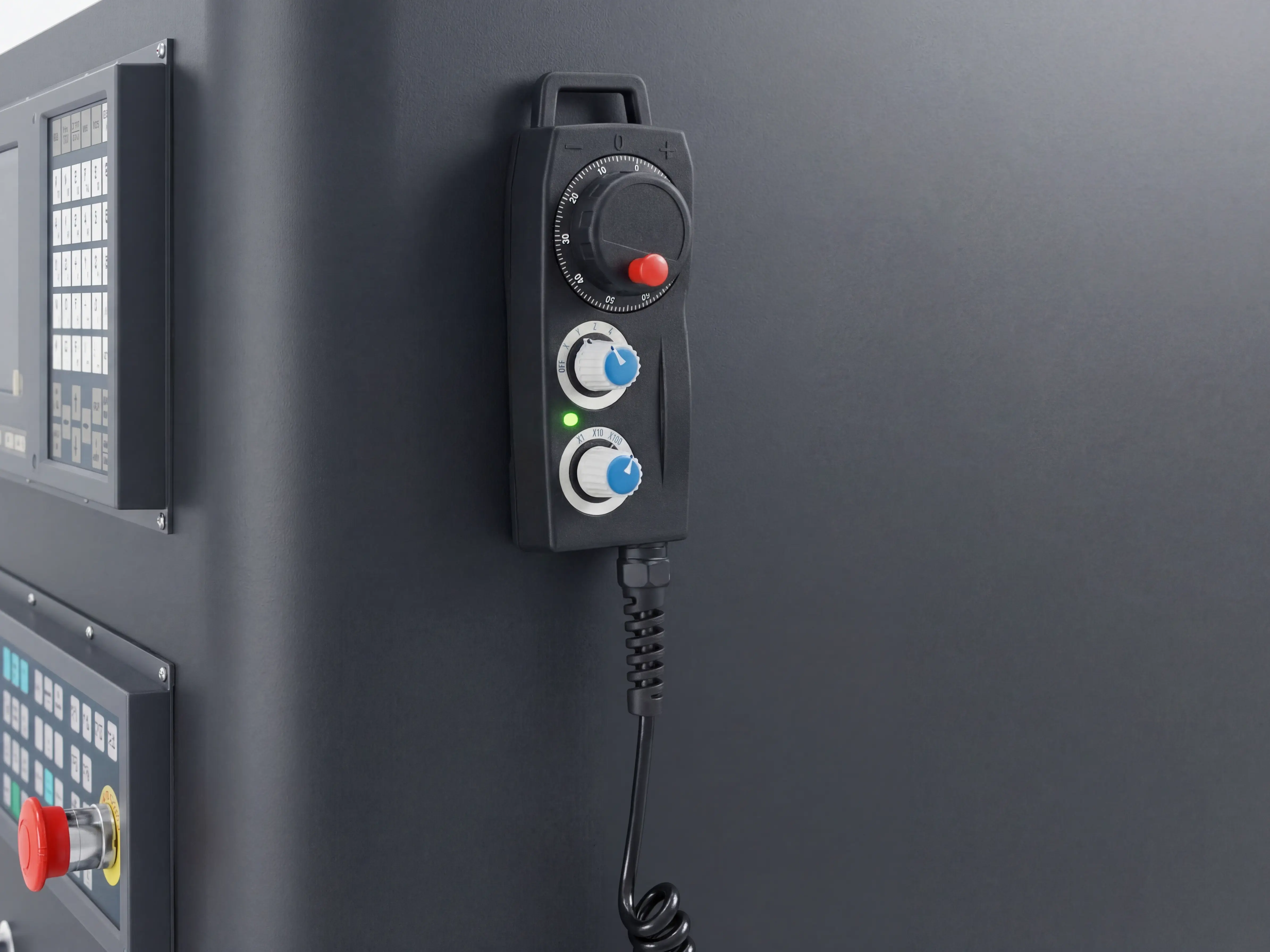 Electronic pulse handwheel for Spire 2130 ATC CNC router