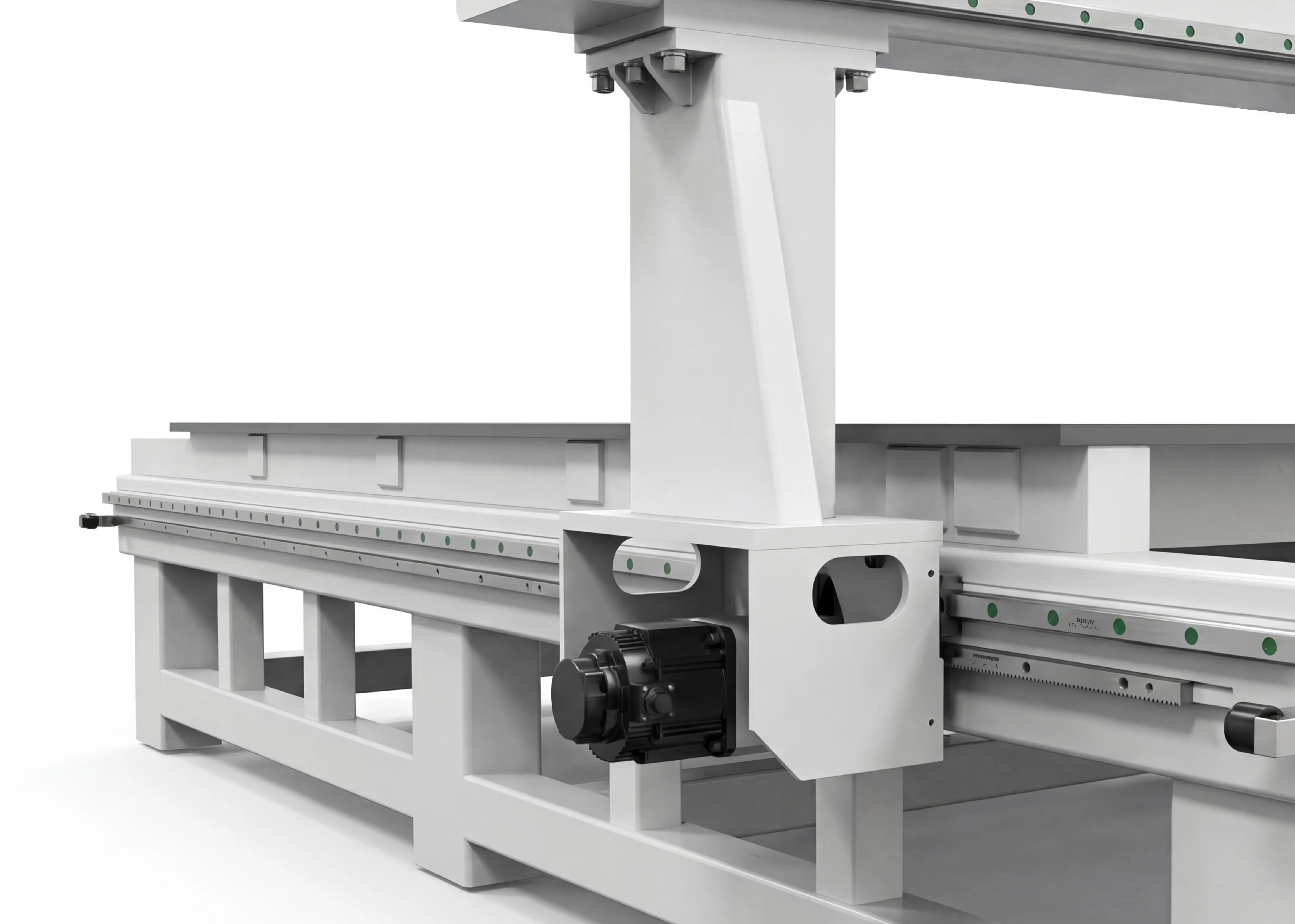 Heavy-duty bed for Spire 1325 linear ATC CNC wood router