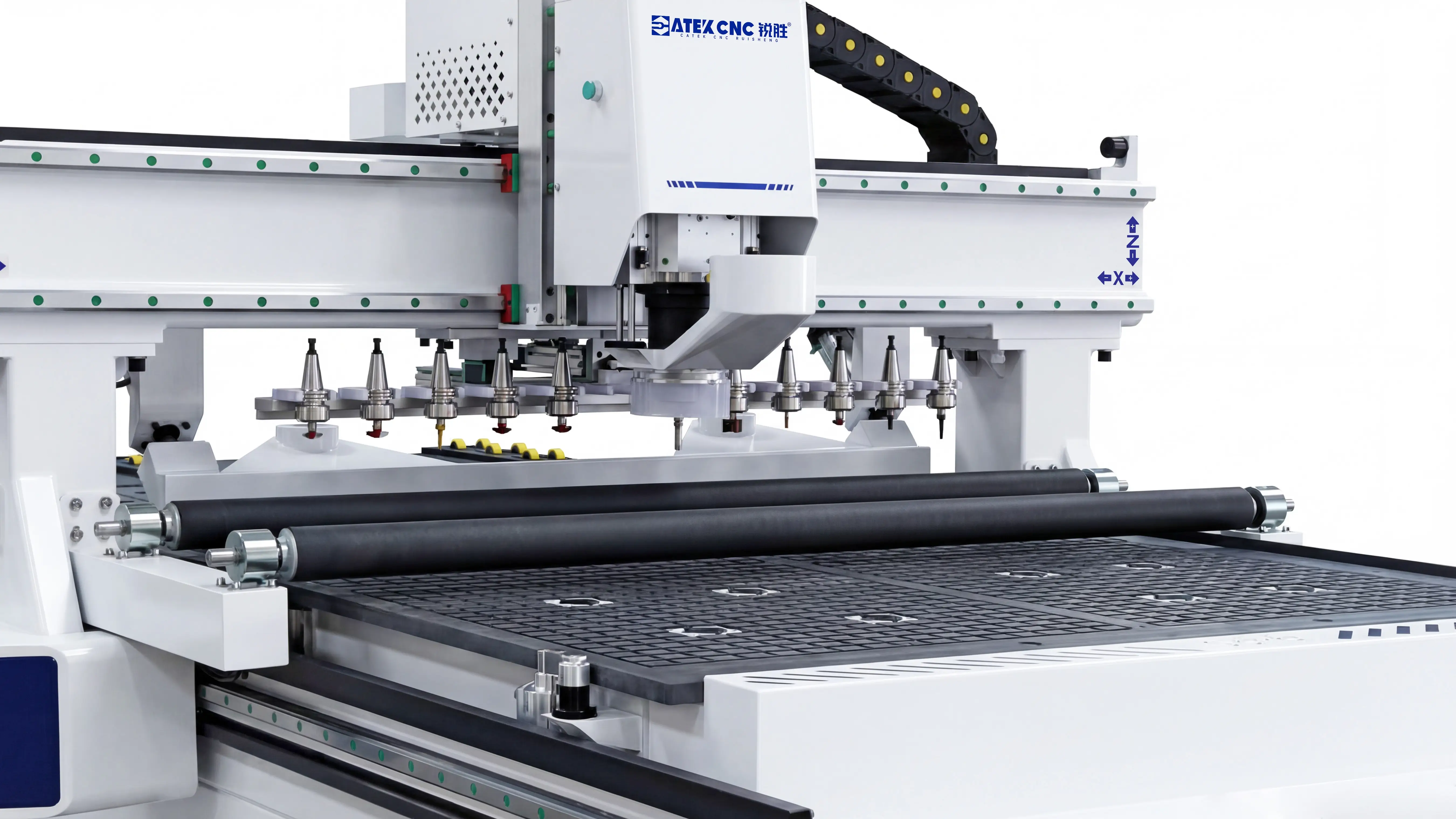 Vacuum worktable for Spire 1325 linear ATC CNC wood router