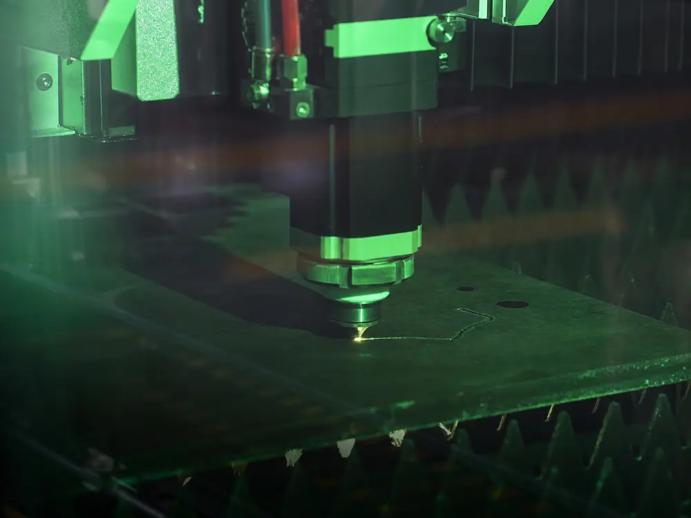 Observation window Observation window of the enclosed fiber laser sheet cutting machine with shuttle table