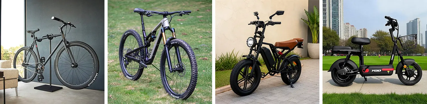Applications of the small affordable fiber laser tube cutting machine in the bicycle industry: bicycle frames, bicycle supports, suspension sleeves, etc. Applications of the small affordable fiber laser tube cutting machine in the bicycle industry: bicycle frames, bicycle supports, suspension sleeves, etc.