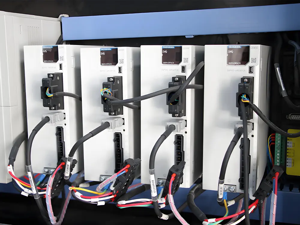 Yaskawa servo drive system for CNC stone router