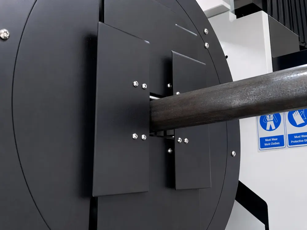 Front chuck Front chuck of the classic fiber laser sheet & tube cutting machine