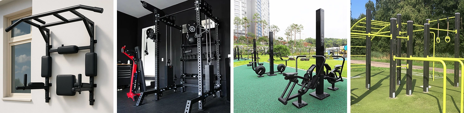 The all-in-one fiber laser cutting machine is widely applied in the fitness and recreational equipment industries for fabricating items such as fitness equipment frames, dumbbell racks, and outdoor park gym equipment. The all-in-one fiber laser cutting machine is widely applied in the fitness and recreational equipment industries for fabricating items such as fitness equipment frames, dumbbell racks, and outdoor park gym equipment.