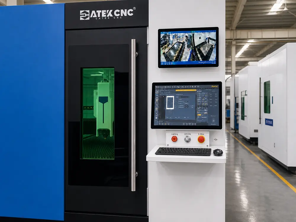 BOCHU FSCUT 3000DE-M sheet & tube system BOCHU FSCUT 3000DE-M sheet & tube system of the fiber laser sheet and tube cutting machine with shuttle table