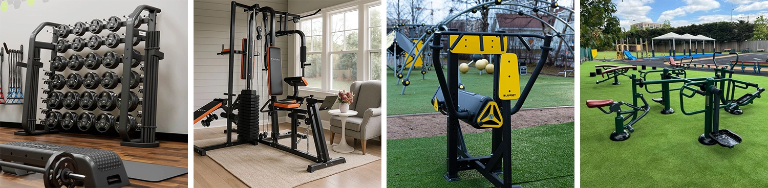 The 3-chuck fiber laser tube cutting machine is widely used in the fitness equipment industry for the manufacture of dumbbell racks, multi-gym systems, outdoor fitness equipment, etc. The 3-chuck fiber laser tube cutting machine is widely used in the fitness equipment industry for the manufacture of dumbbell racks, multi-gym systems, outdoor fitness equipment, etc.