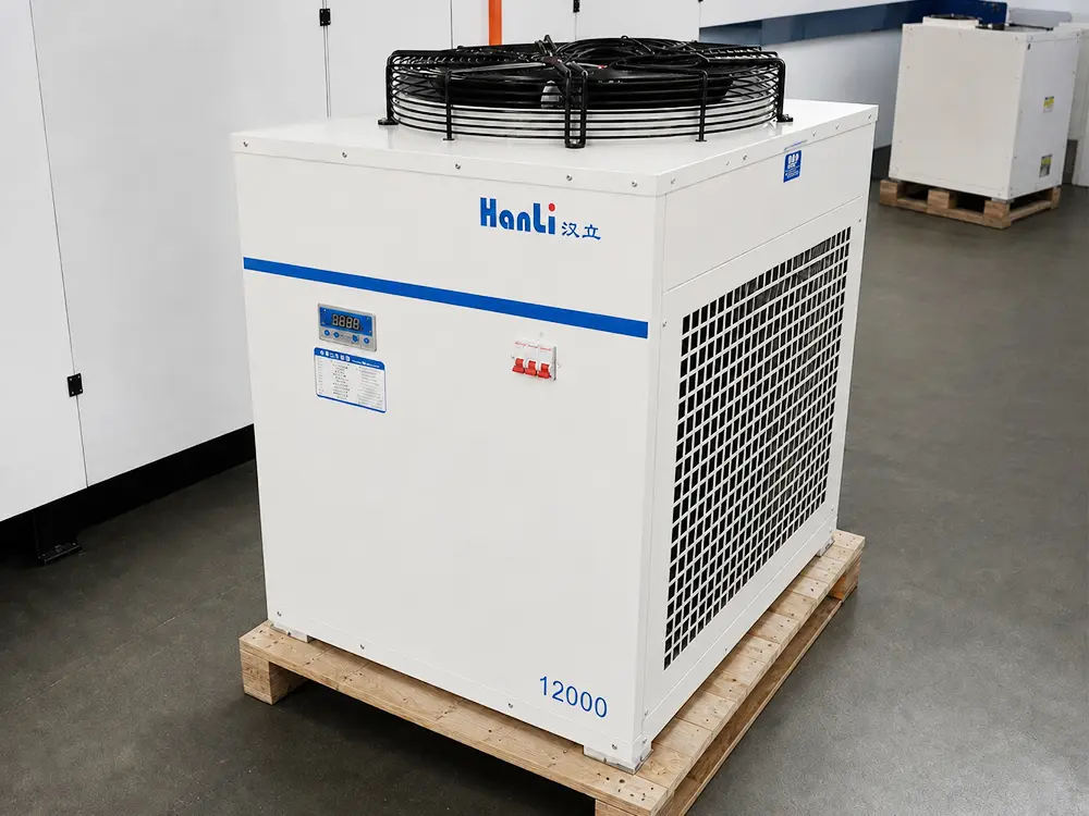 Hanli 12000W chiller Hanli 12000W chiller for the 3-chuck fiber laser tube cutting machine