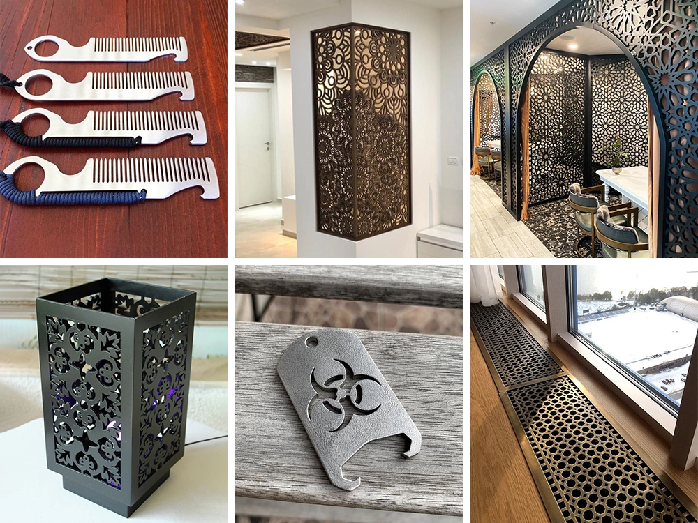 2040 enclosed fiber laser cutting machine with dual-shuttle table can cut all kinds of metal sheet products