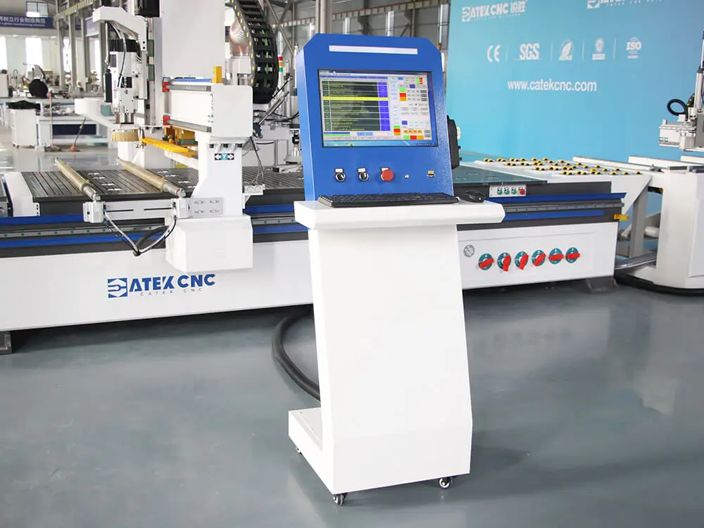 Overall view of the Syntec control system