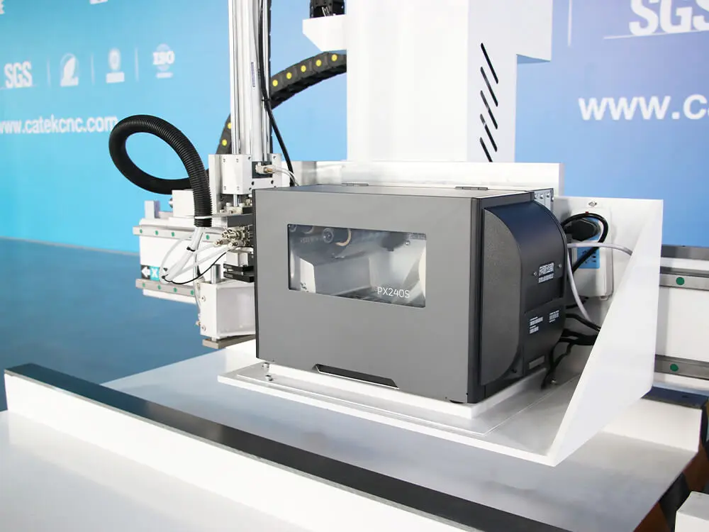 Label printing device of Honeywell labeling machine