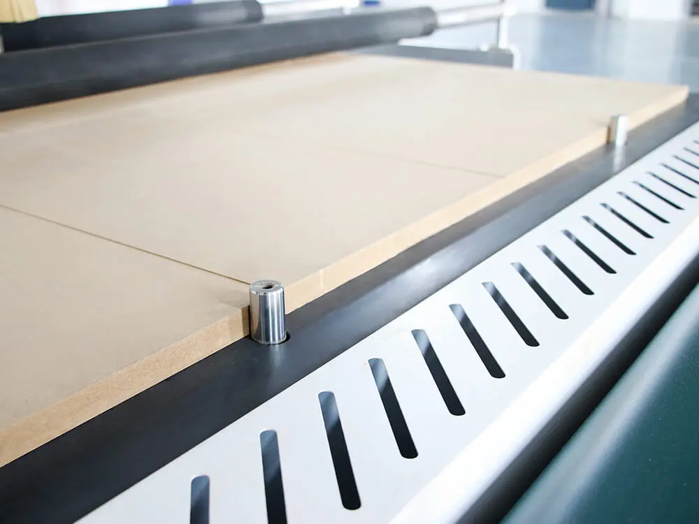 Positioning cylinders of ATC CNC nesting machine