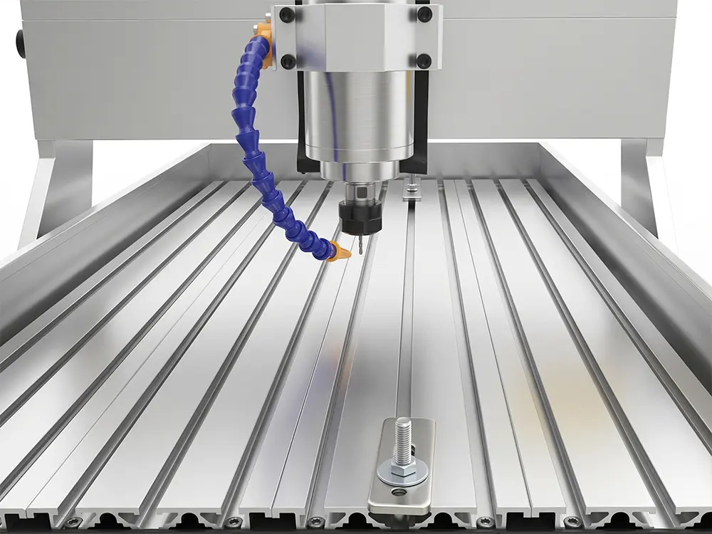 Water Tank Worktable Desktop CNC router water tank worktable for improved cooling and dust reduction during machining