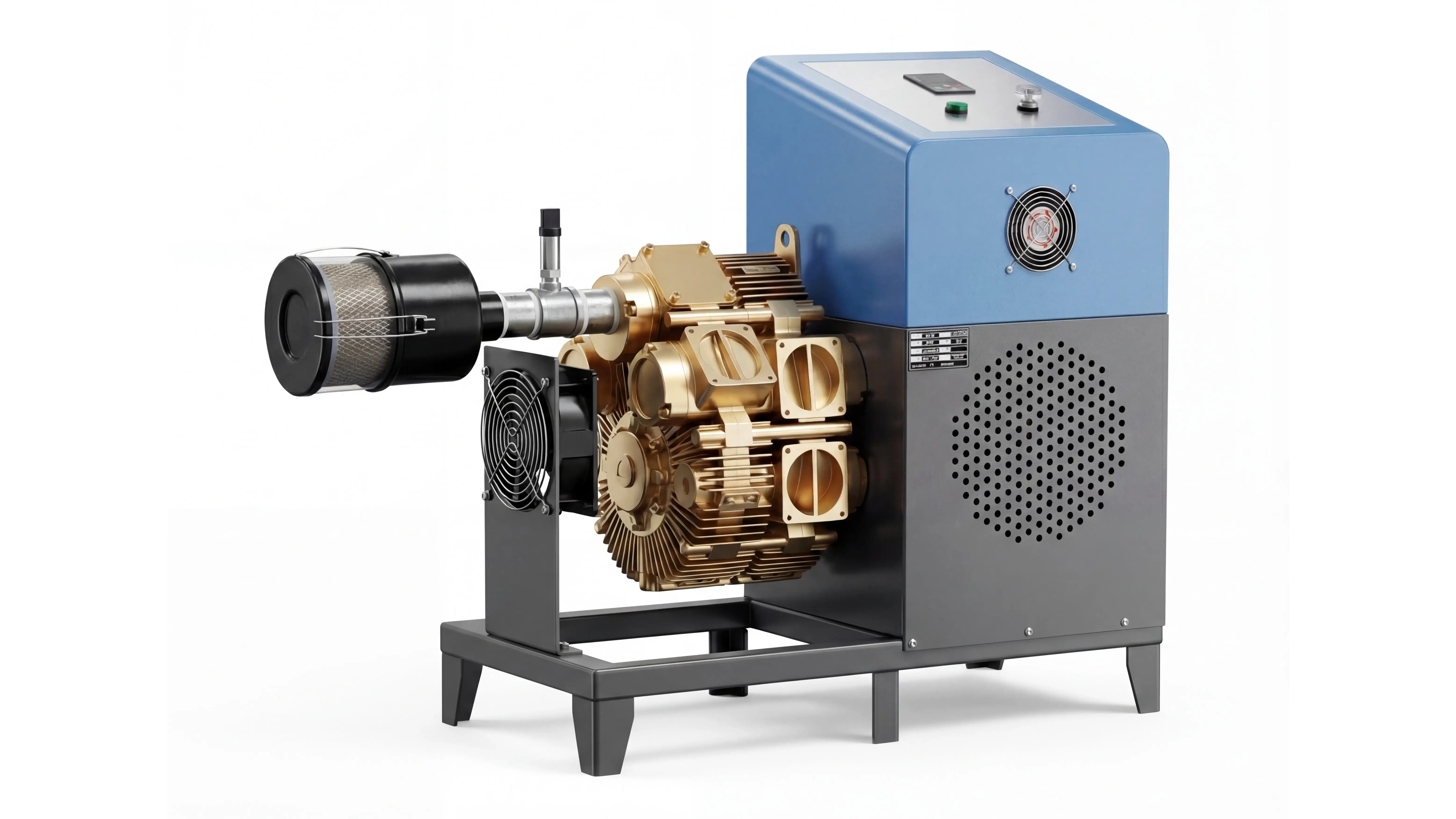 7.5kW variable frequency vacuum pump of Spire 1520 CNC router