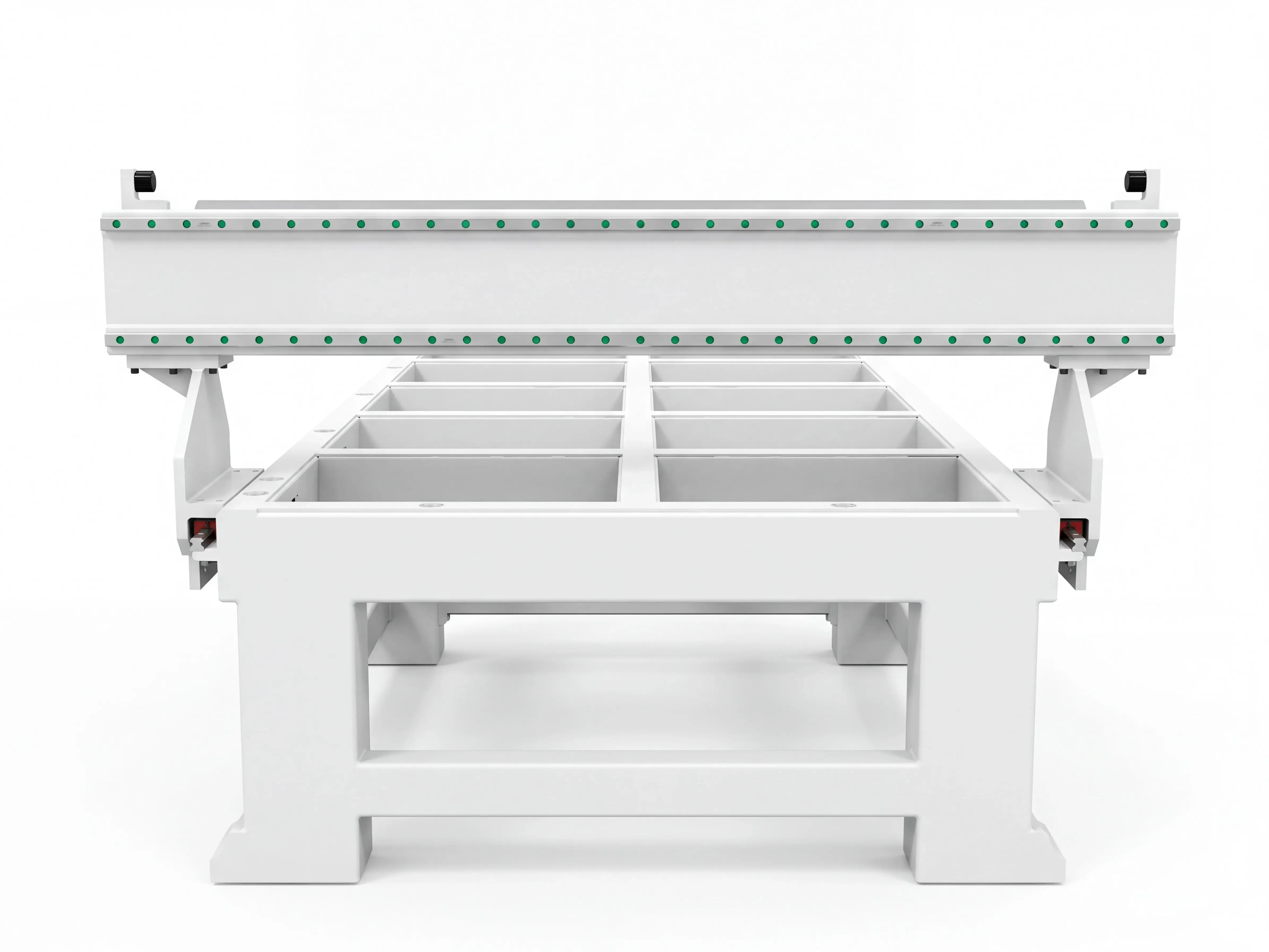 Heavy-duty bed of Spire 1520 CNC router