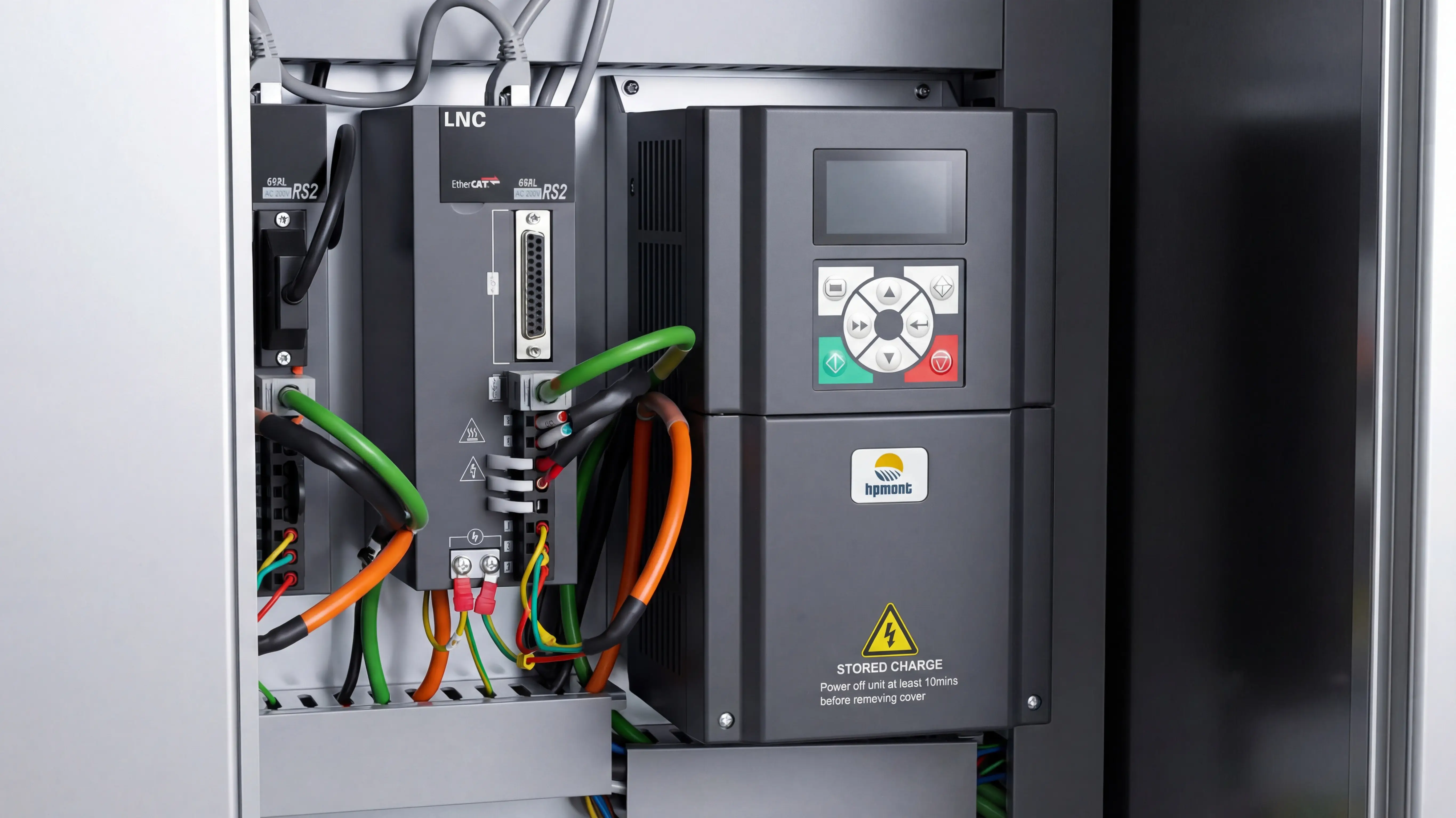 Hpmont variable frequency drive of Spire 2130 ATC CNC router