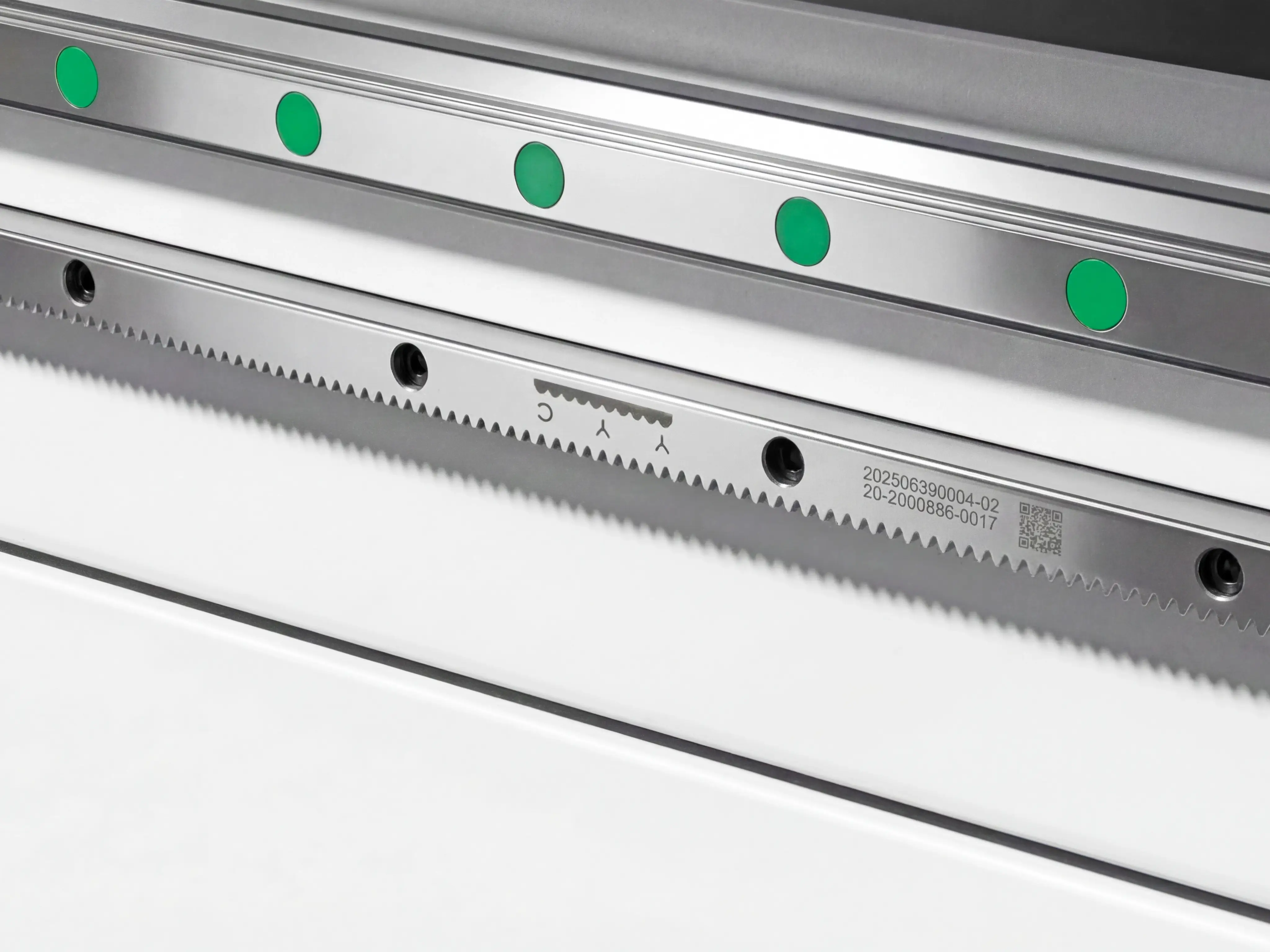 YYC (Taiwan) Ground helical rack & pinion of Spire 2130 ATC CNC router