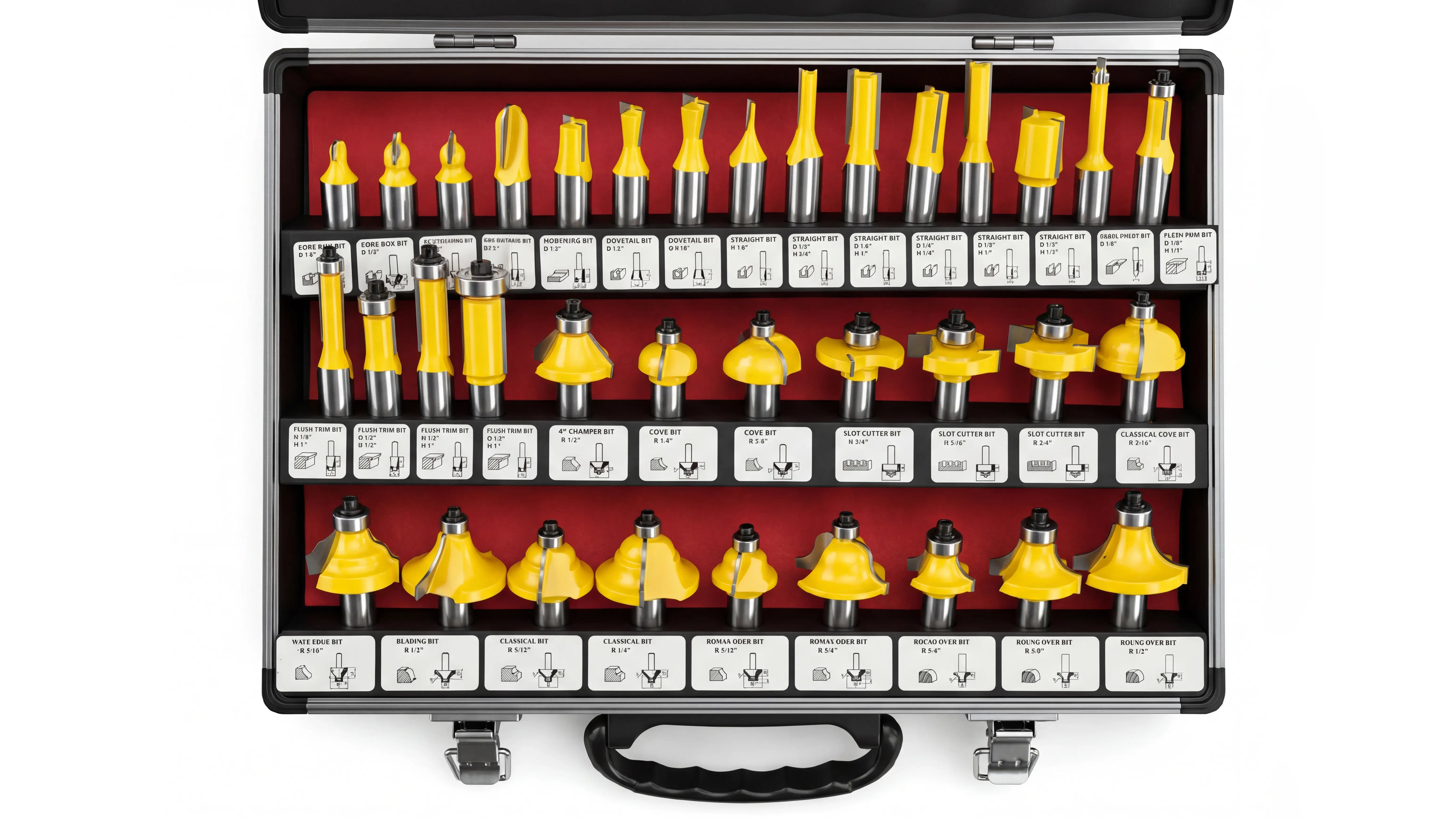 Tool set of Spire 2130 ATC CNC router