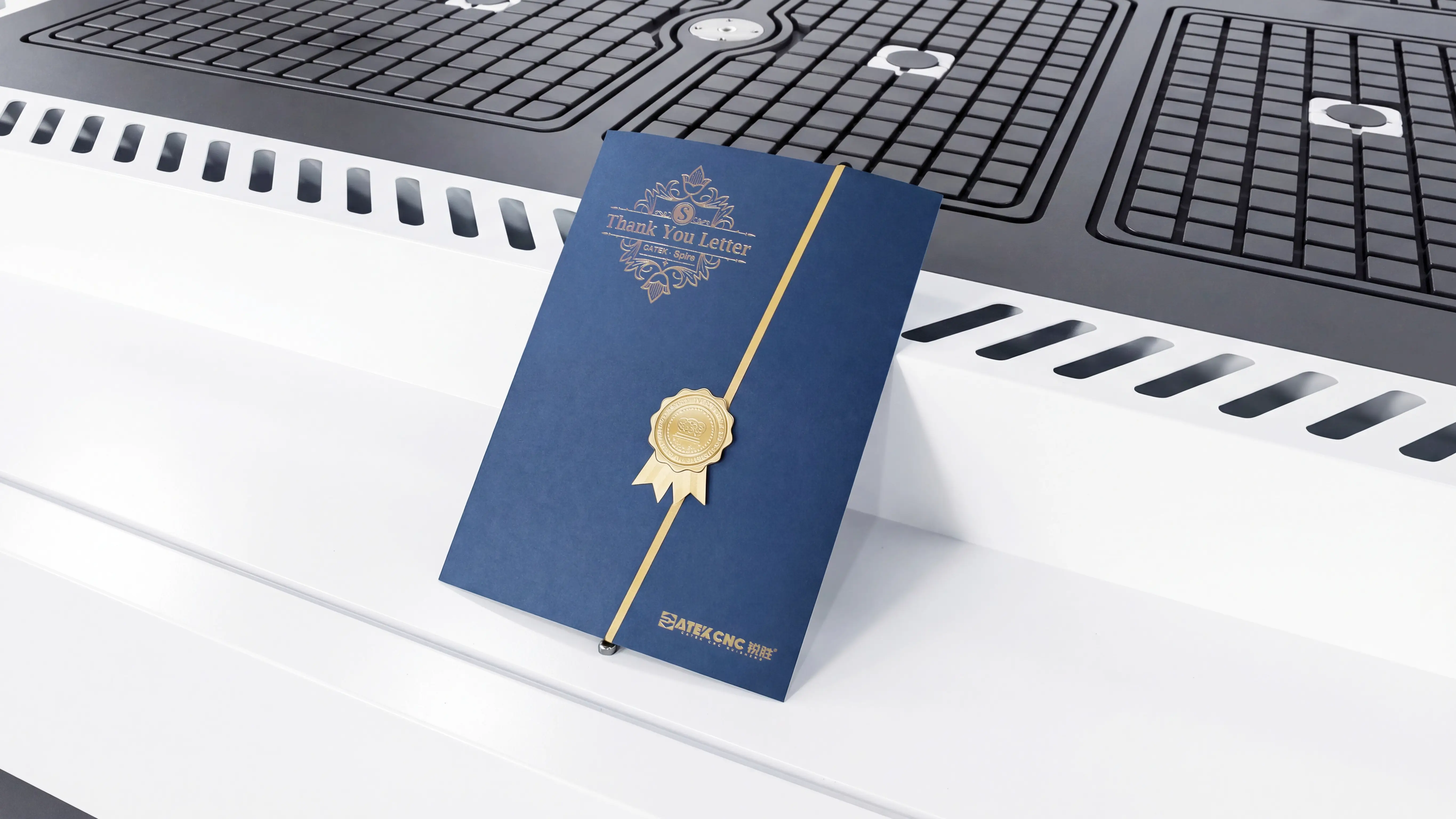 Letter of thanks for Spire 2130 ATC CNC router