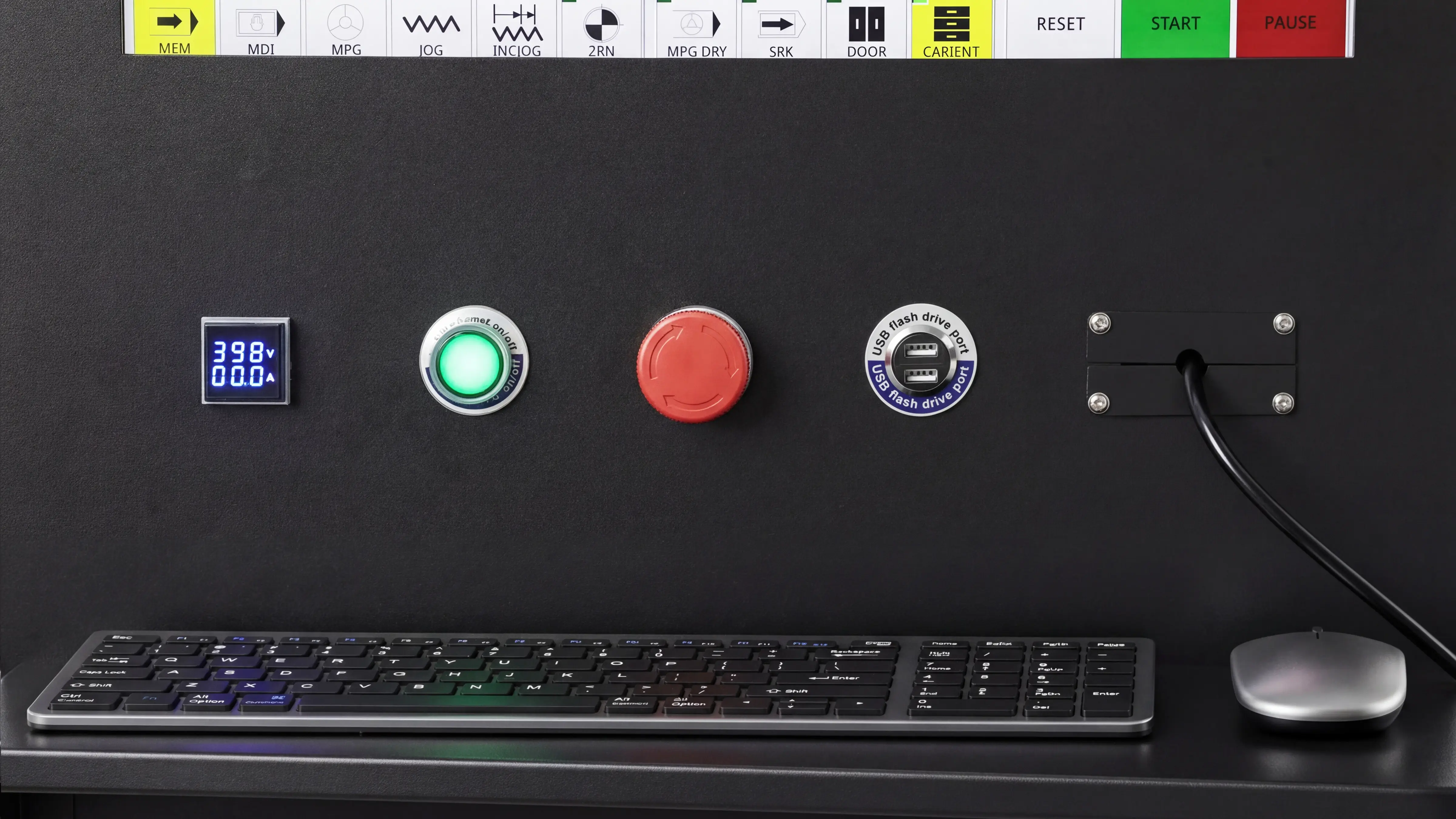 High-quality power switches of Spire 1325 CNC router