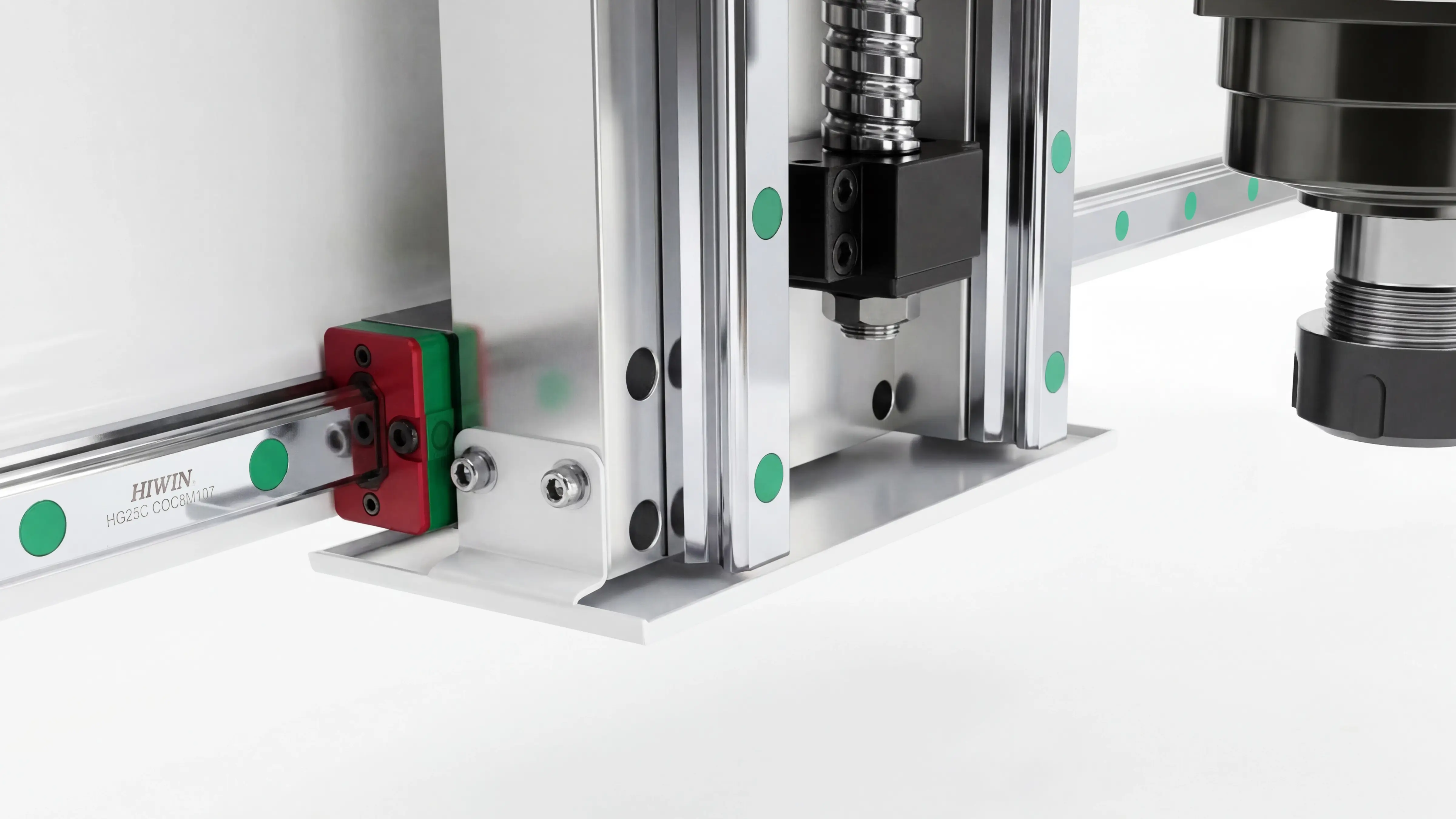 Oil drip tray for Spire 1325 CNC router with flood cooling
