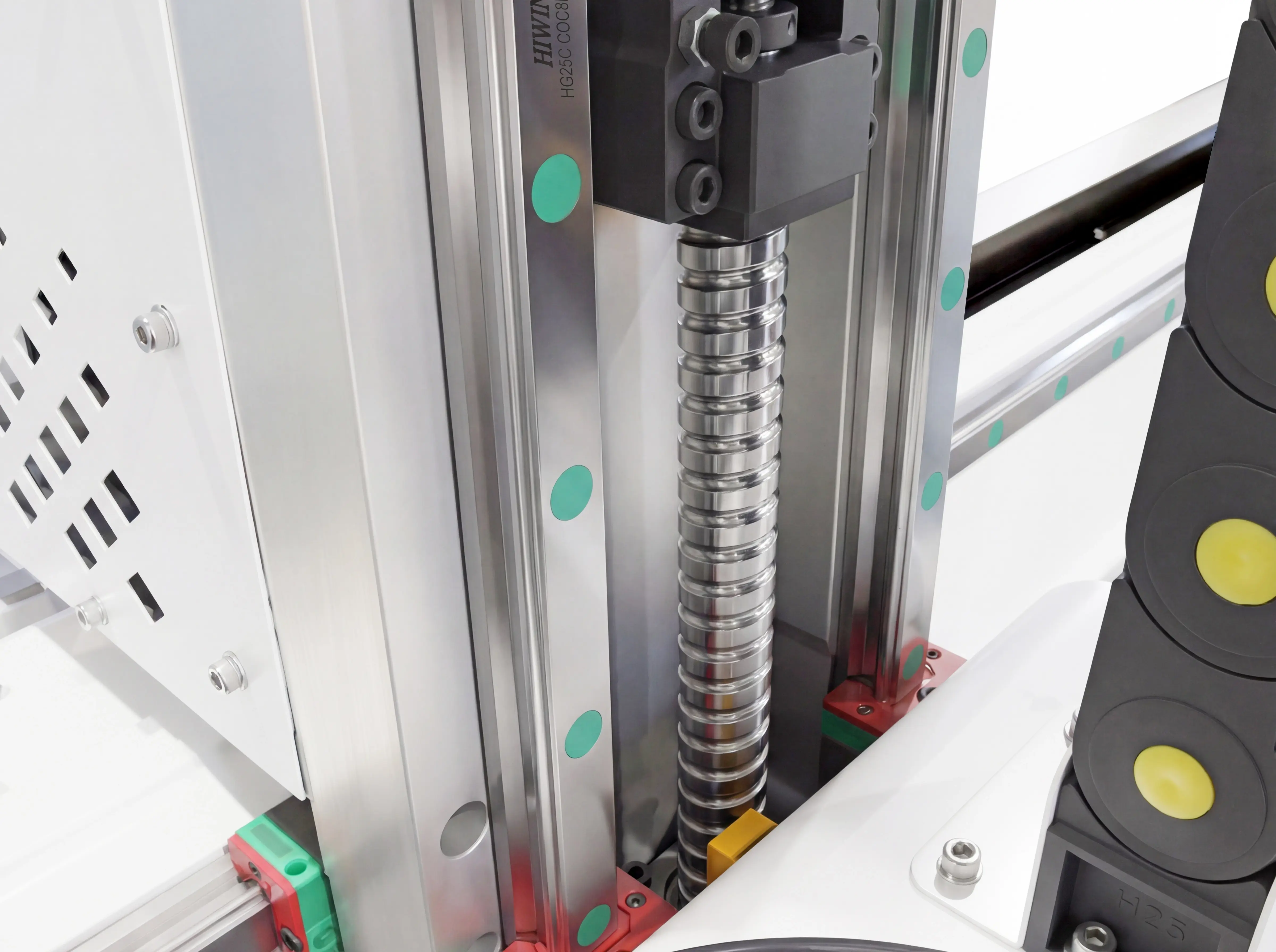 TBI (Taiwan) Ground ball screws of Spire 1325 CNC wood router