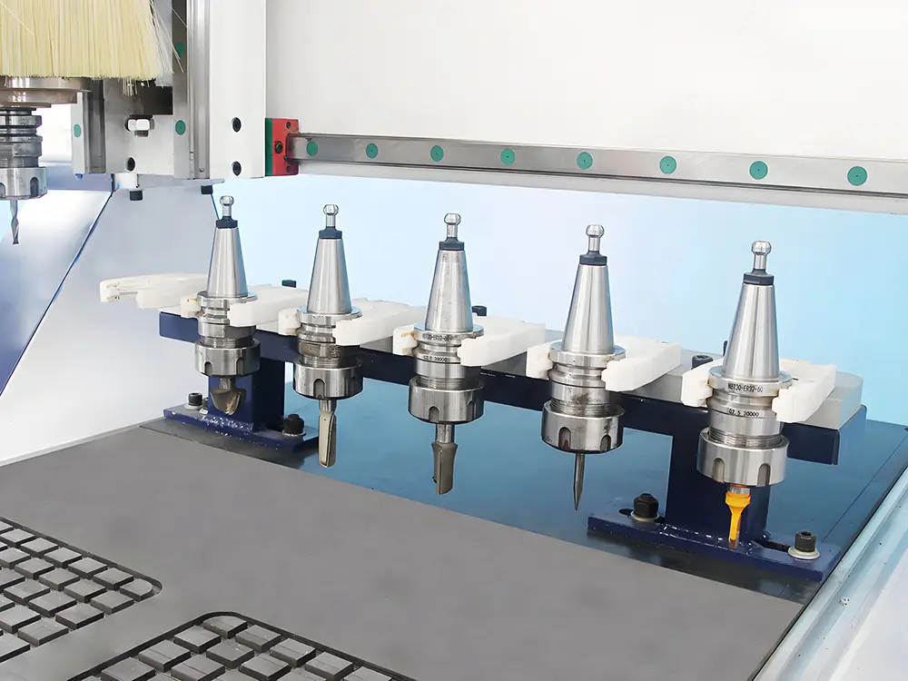 6-station linear ATC system