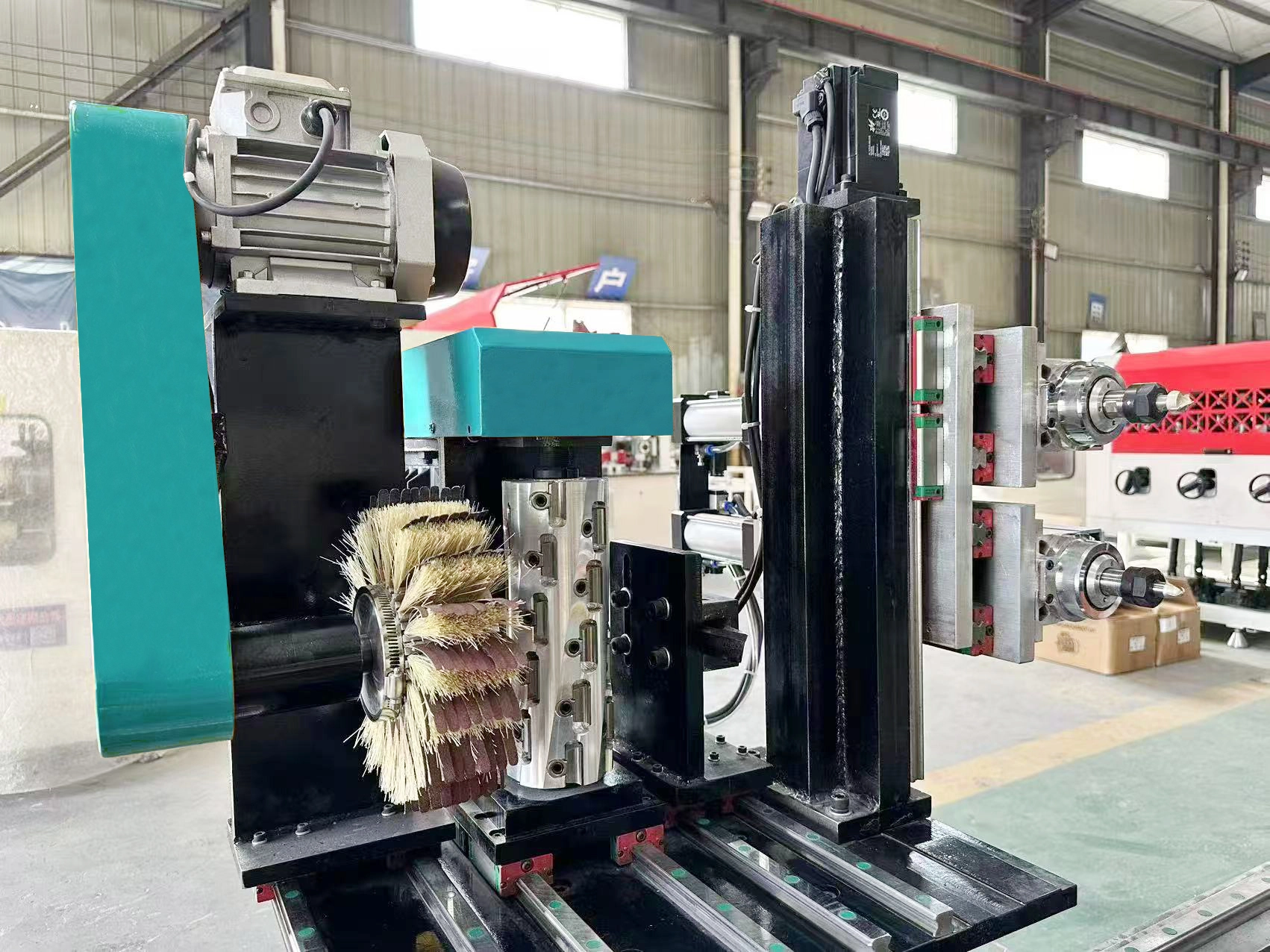 Five switchable functions of 5-in-1 CNC wood lathe