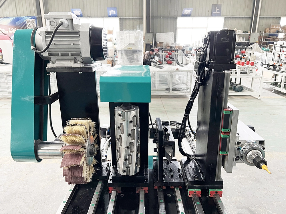 Four switchable functions of 4-in-1 CNC wood lathe