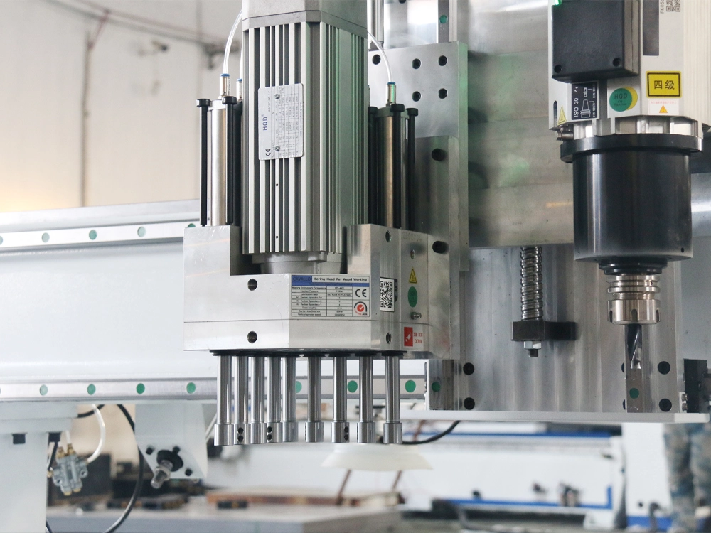 Optional drilling kit for CNC wood router