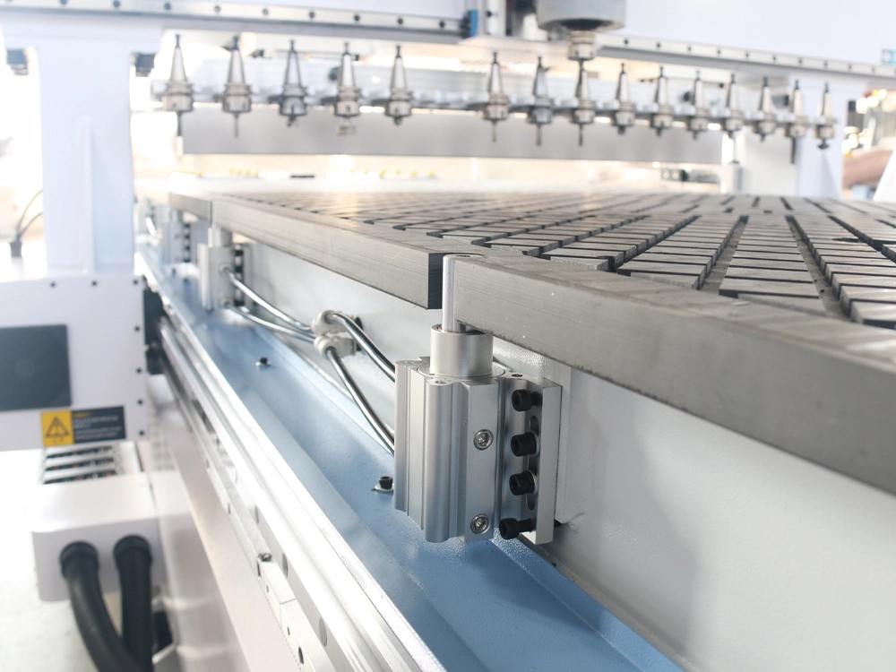 4+2 positioning cylinder for CNC wood router