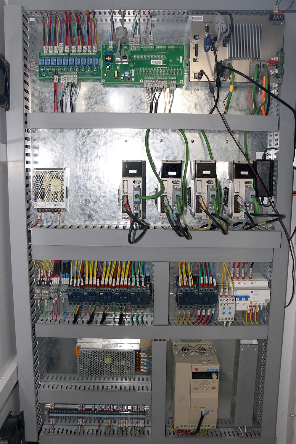 Control cabinet of CNC wood router