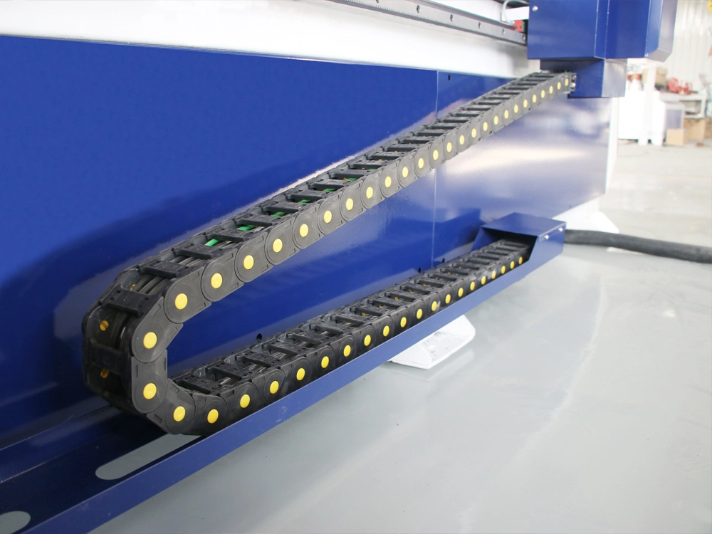 Cable drag chains for 4x8 CNC router