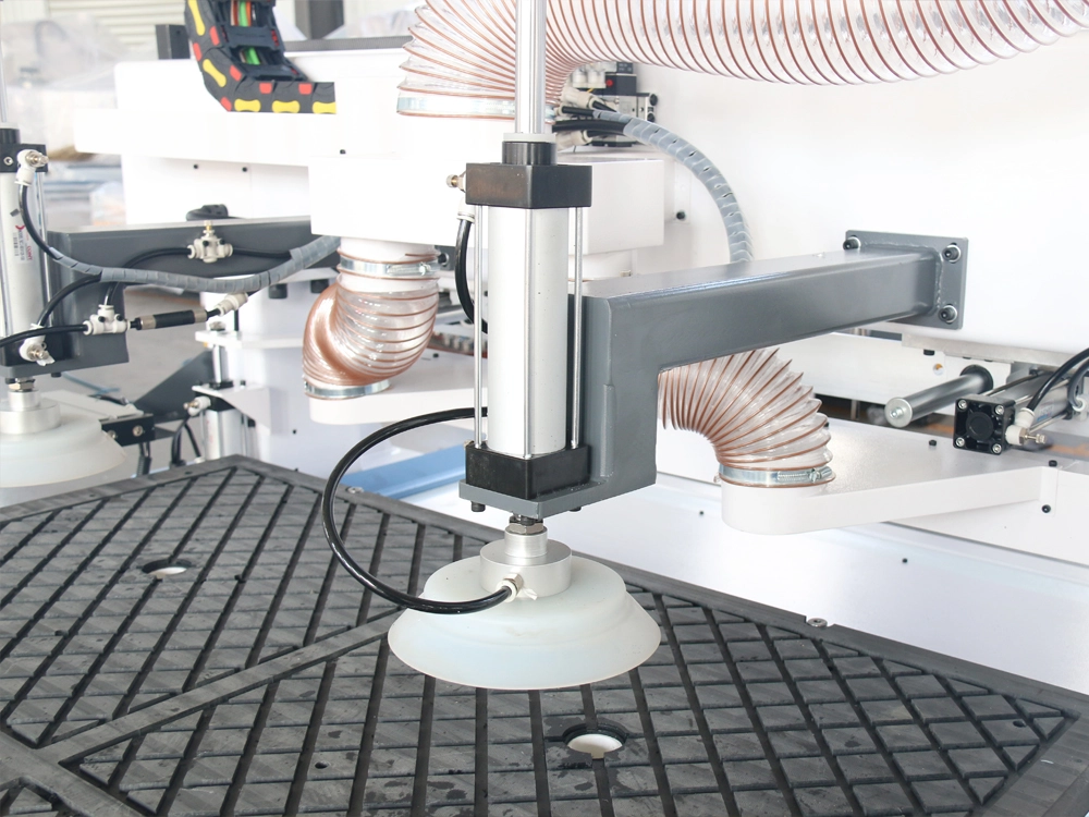 Transport suction cup for CNC router