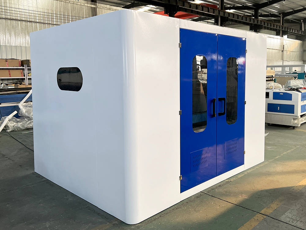 Multi-station 3D CNC Router with full safety enclosure